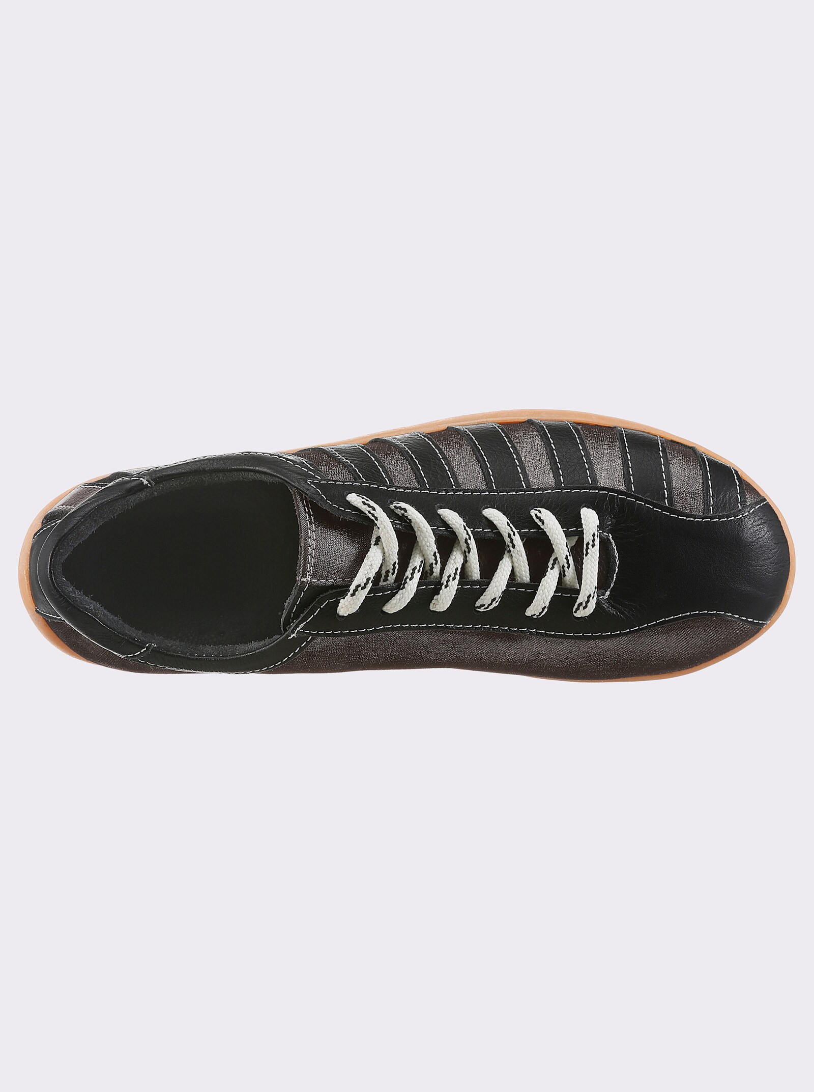 Gemini Schnürschuh mit Polsterung - schwarz