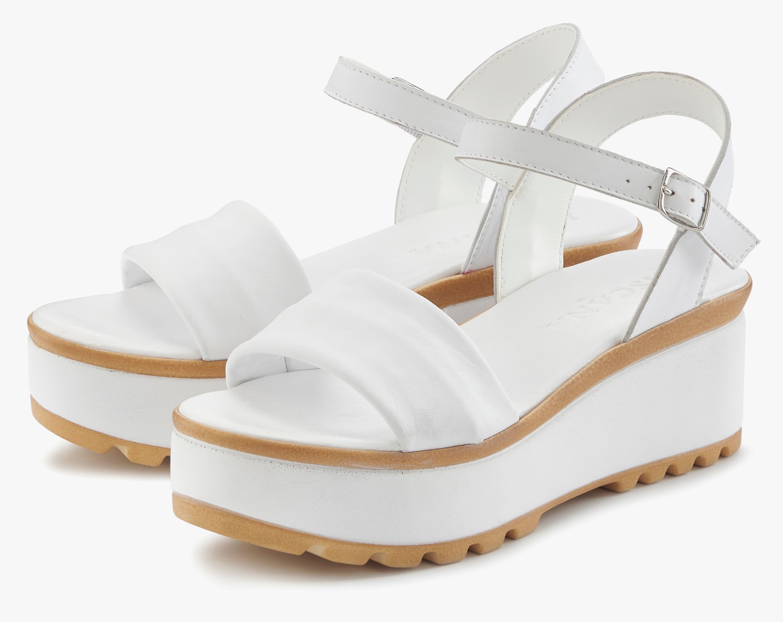 LASCANA Sandalette - weiß
