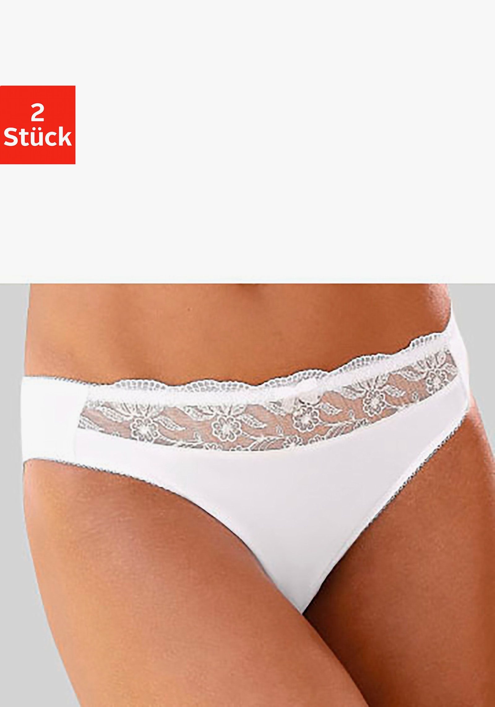 Nuance Slip - 2x blanc