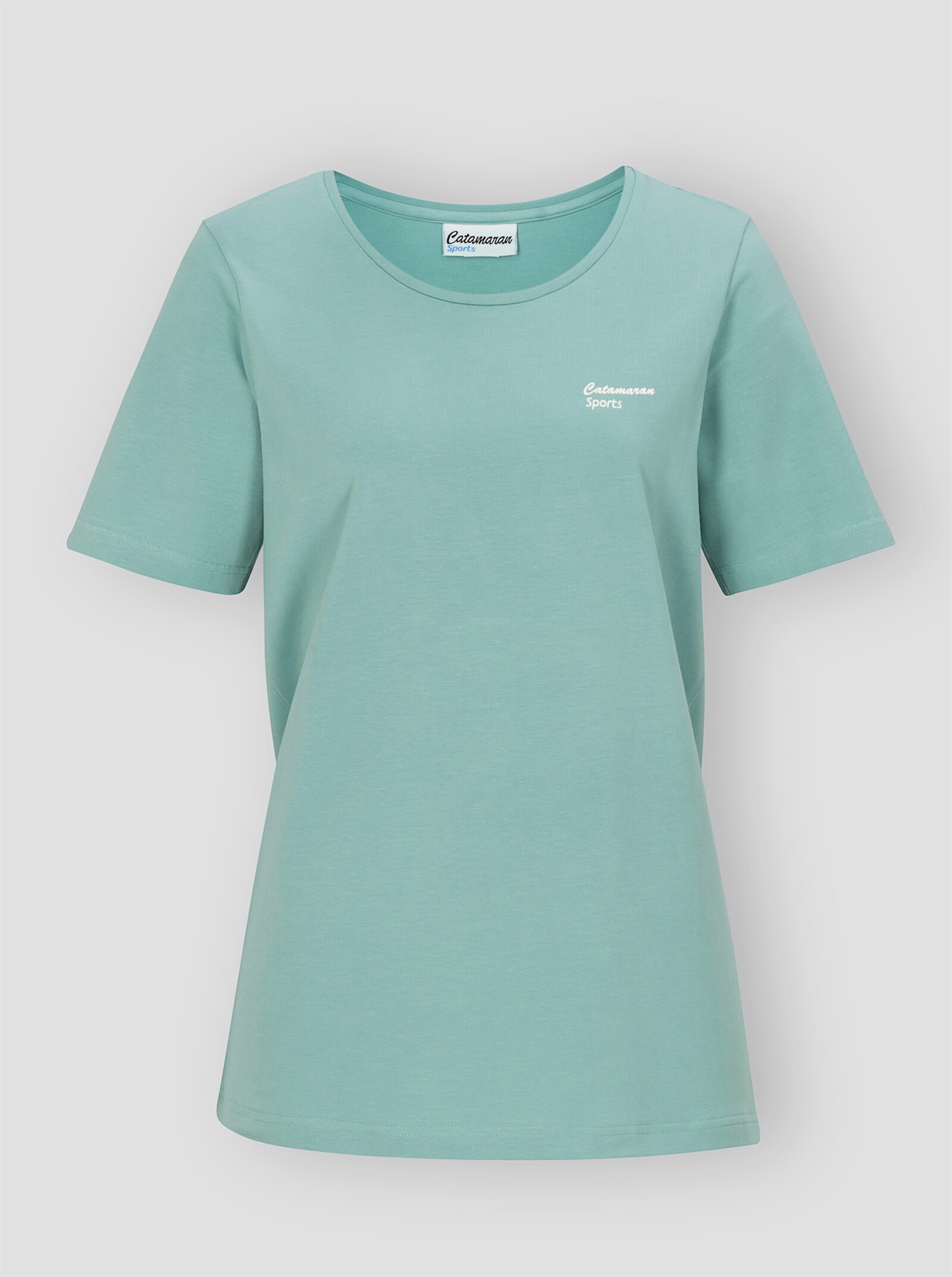 Catamaran Sports Freizeitshirt im Dreierpack - salbei + jeansblau + marine