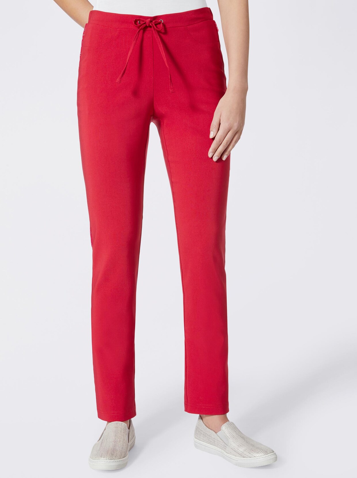 Stretch-Hose - rot