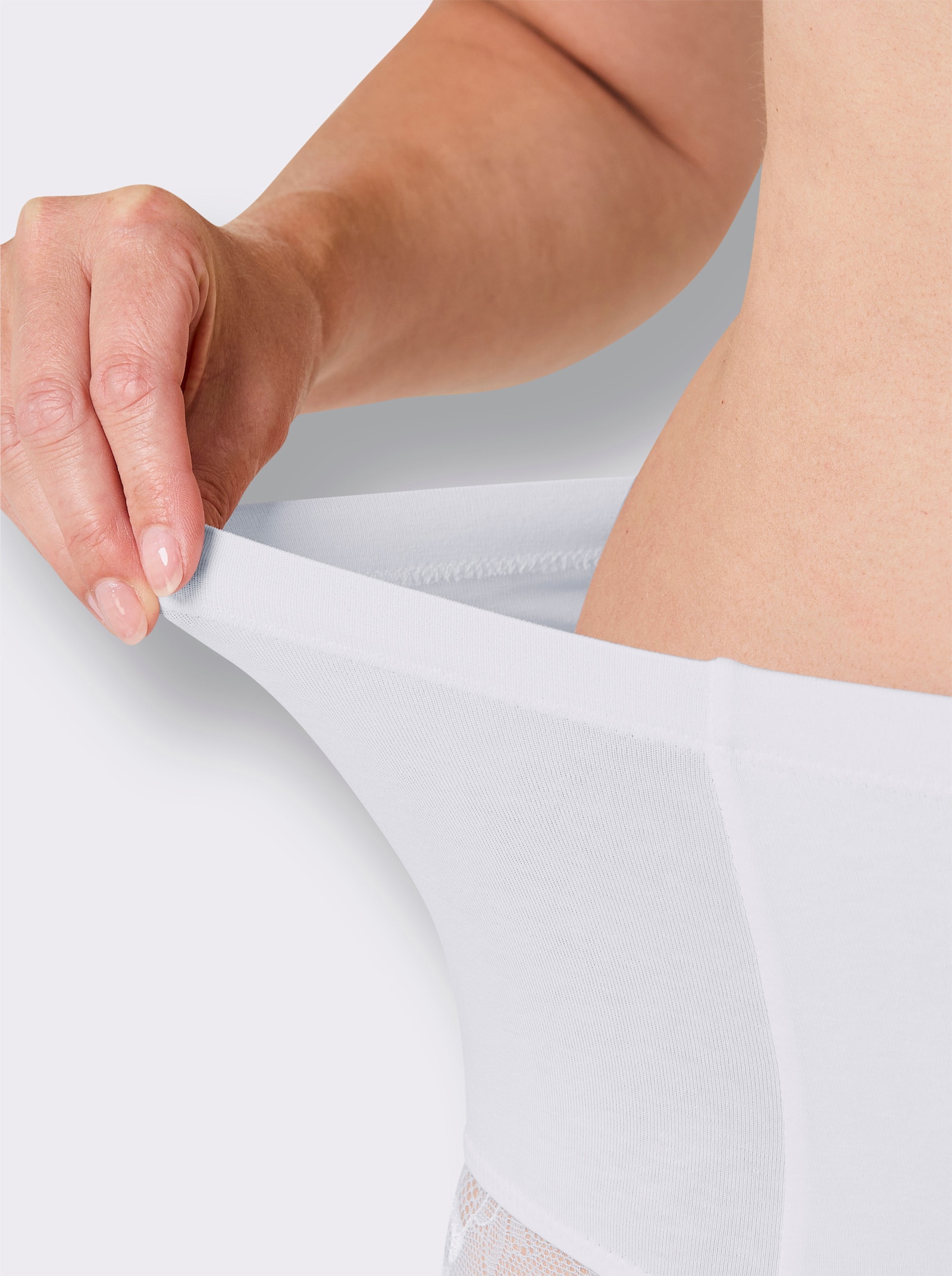 wäschepur Correctieslip - wit