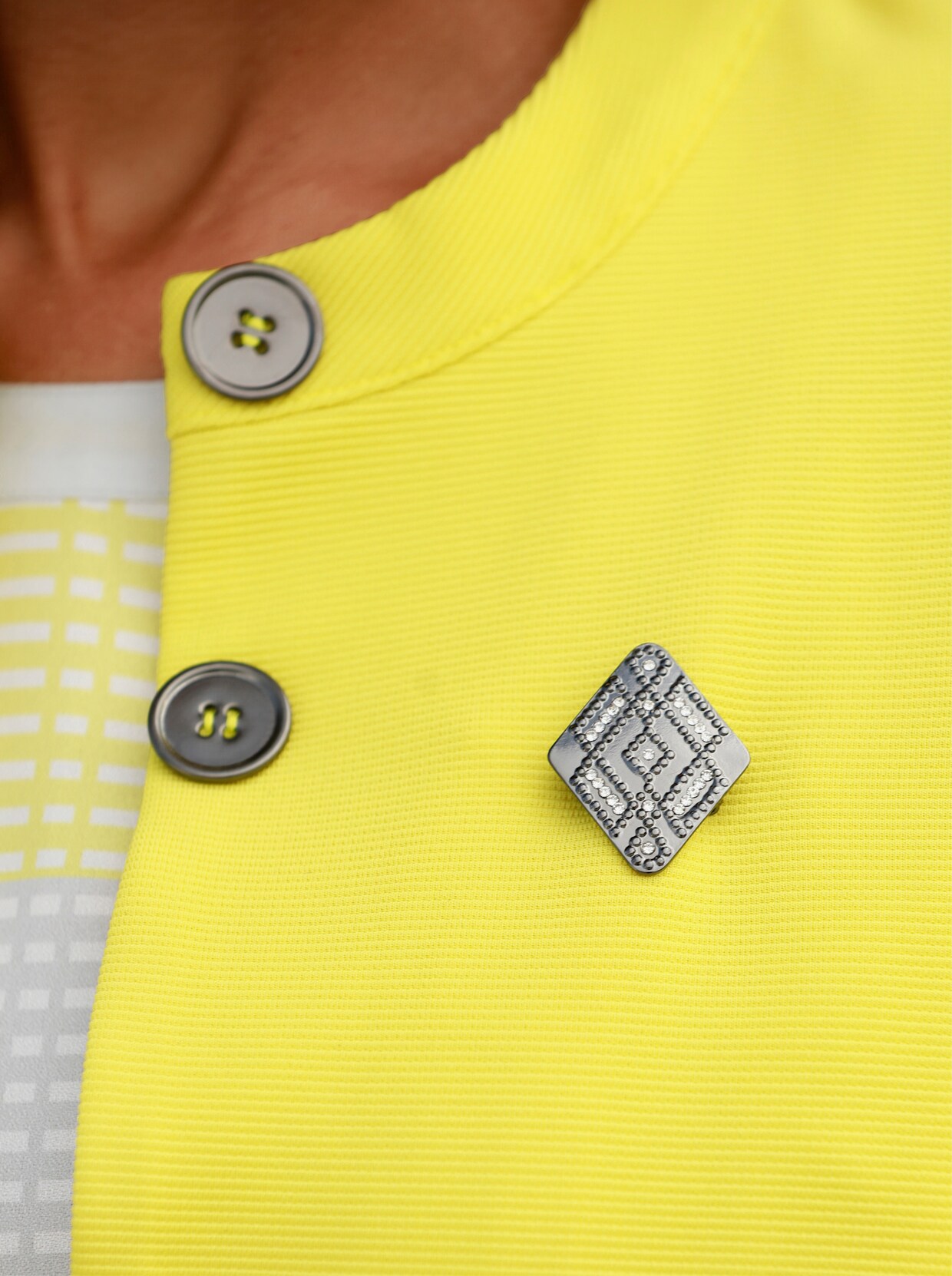 Jerseyblazer - limone