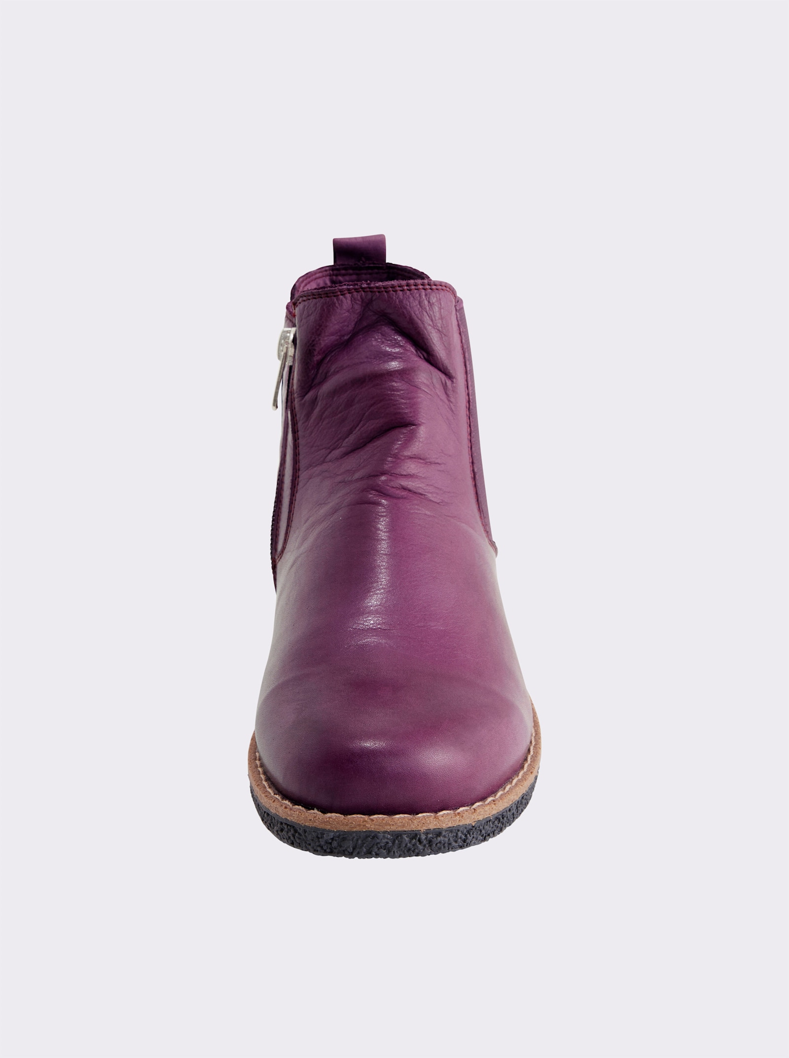 Andrea Conti Stiefelette - pflaume