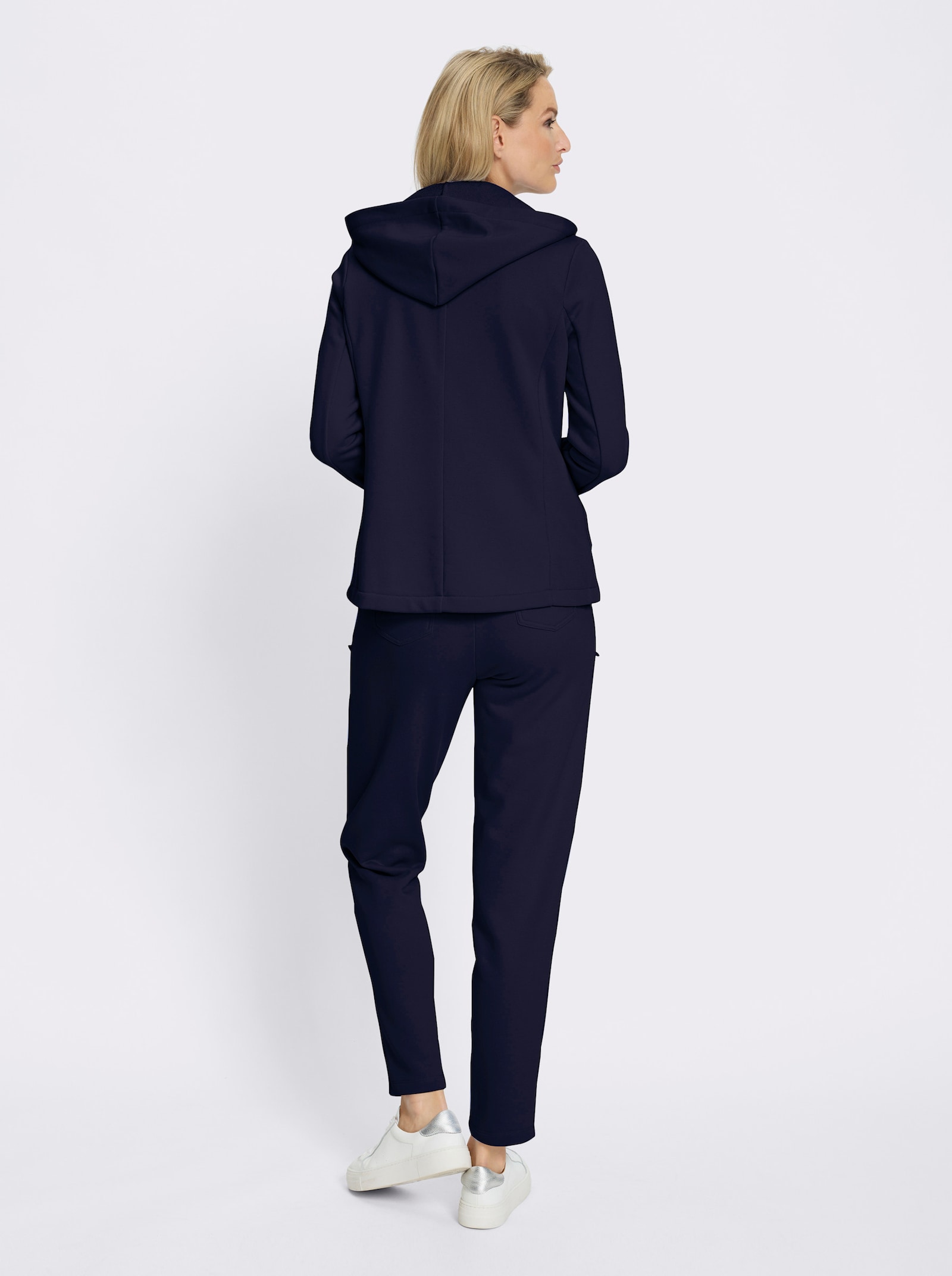 heine Anzug Blazer mit Kapuze - marine