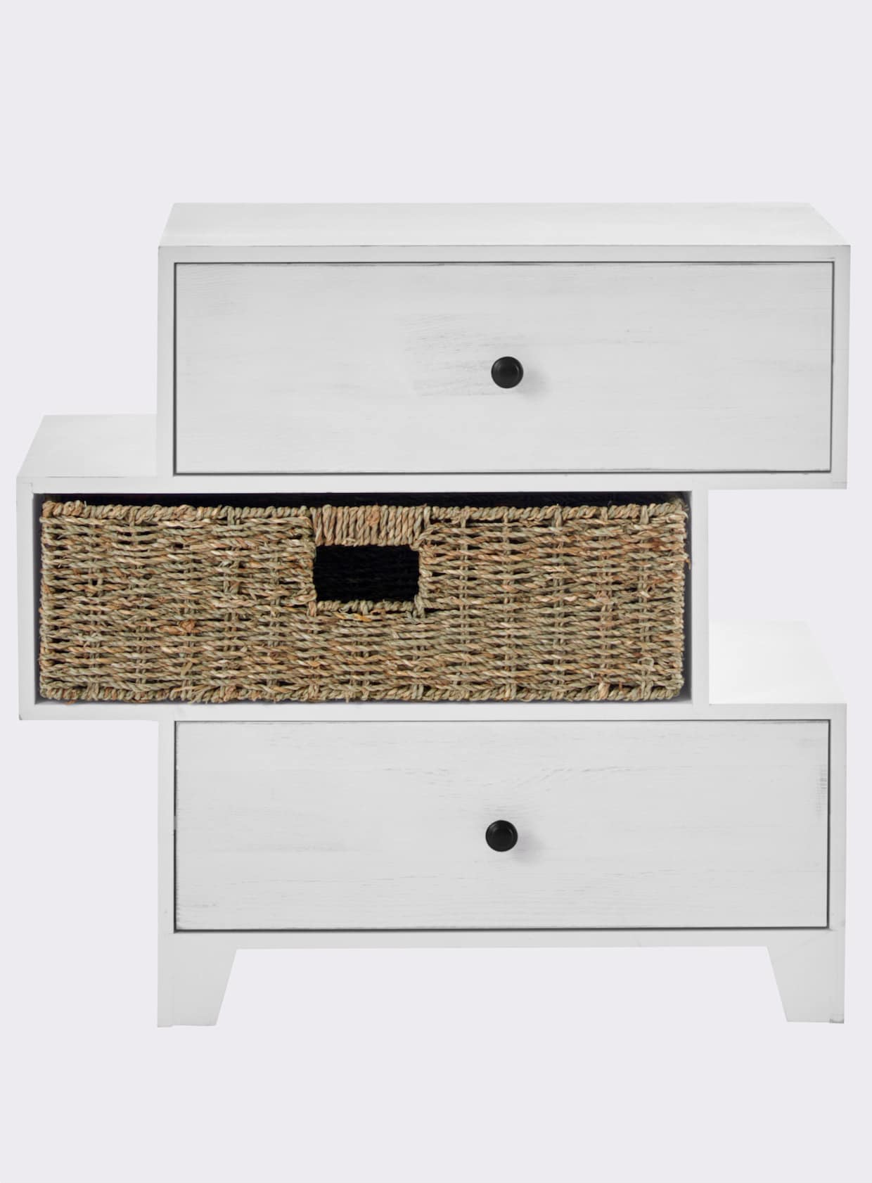 heine home Commode - wit/naturel