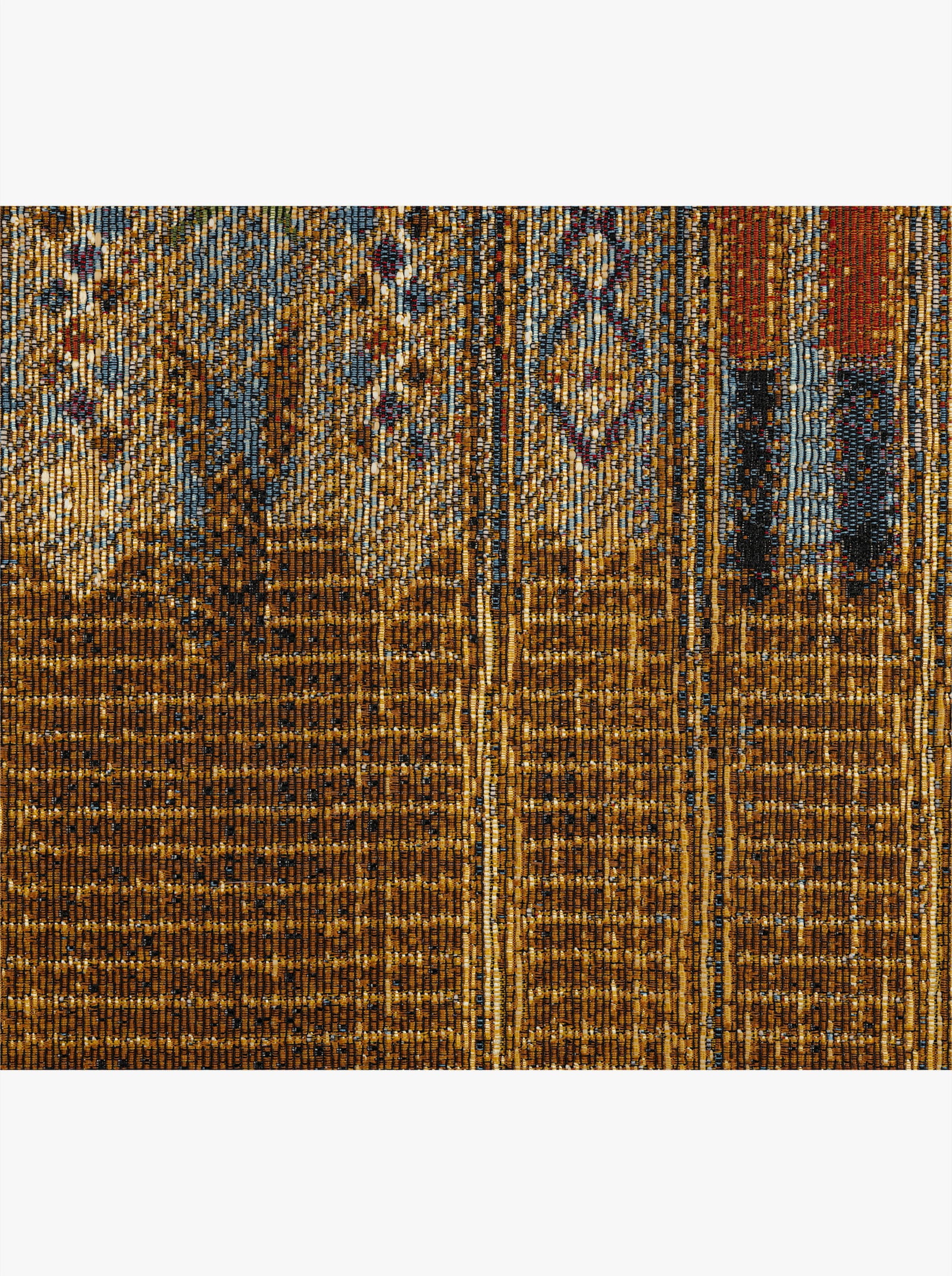 Theko Teppich - gelb