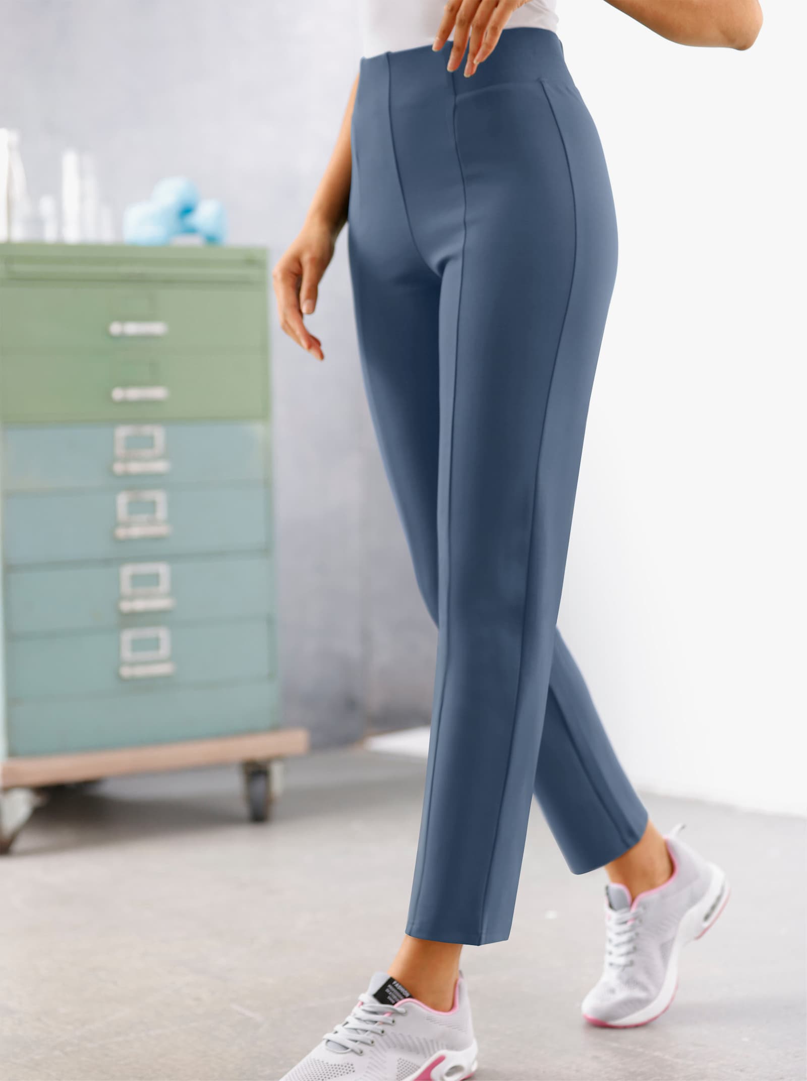 Catamaran Sports Funktionshose mit Bauch-weg-Effekt - dunkelblau