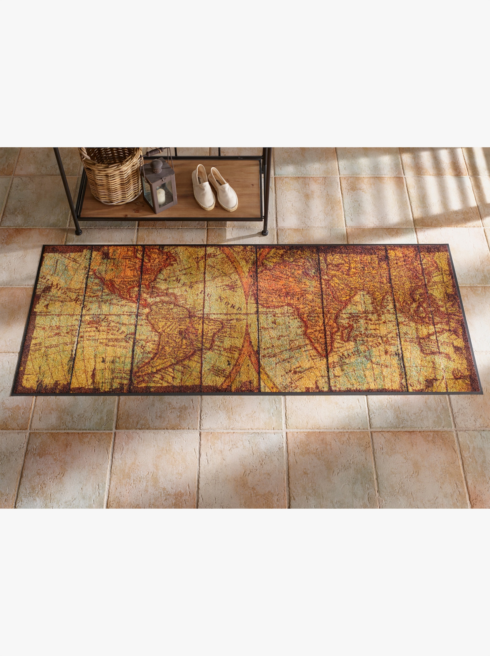 wash+dry by Kleen-Tex Fußmatte - terra-gemustert