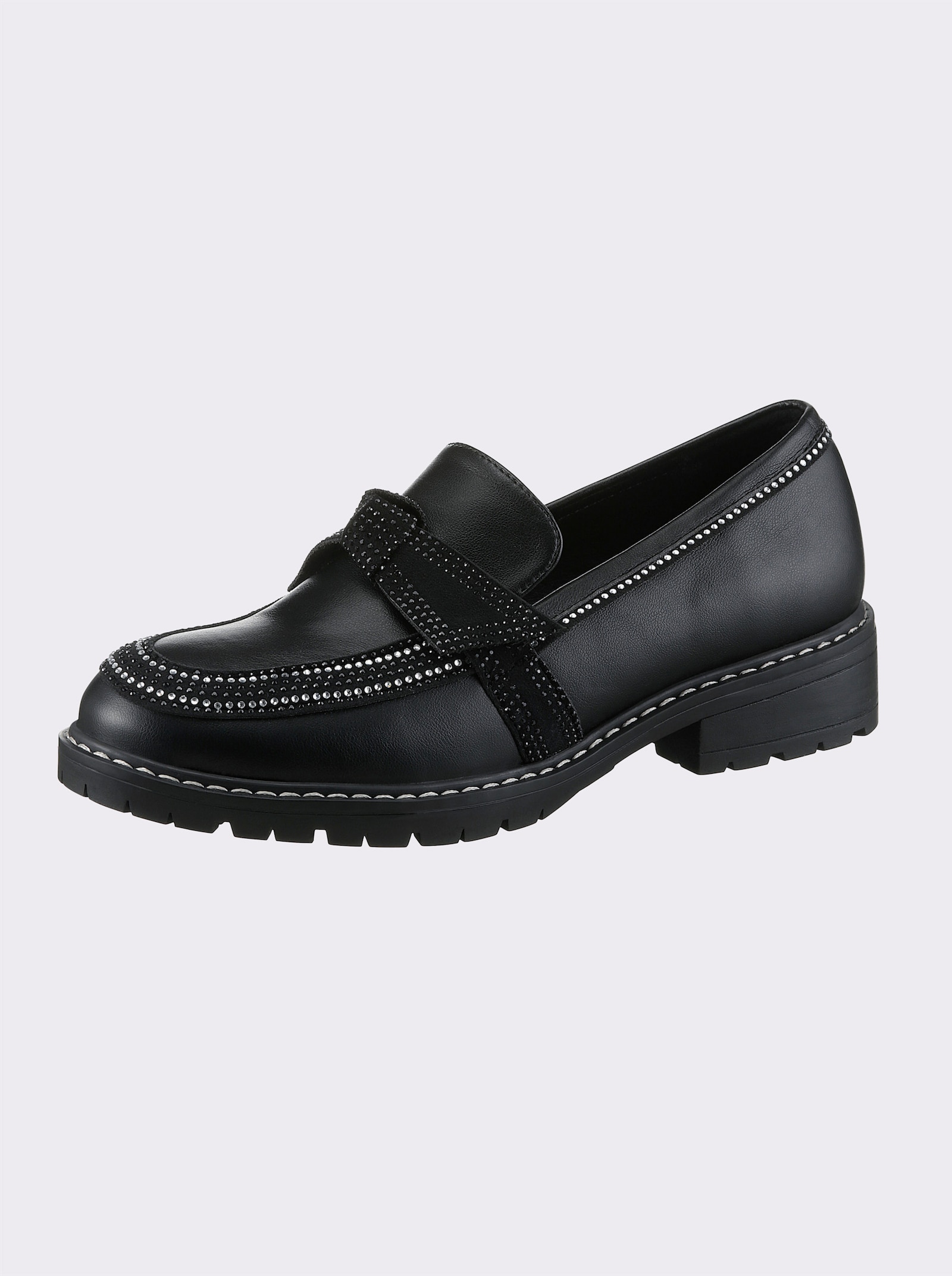 heine Slipper - schwarz