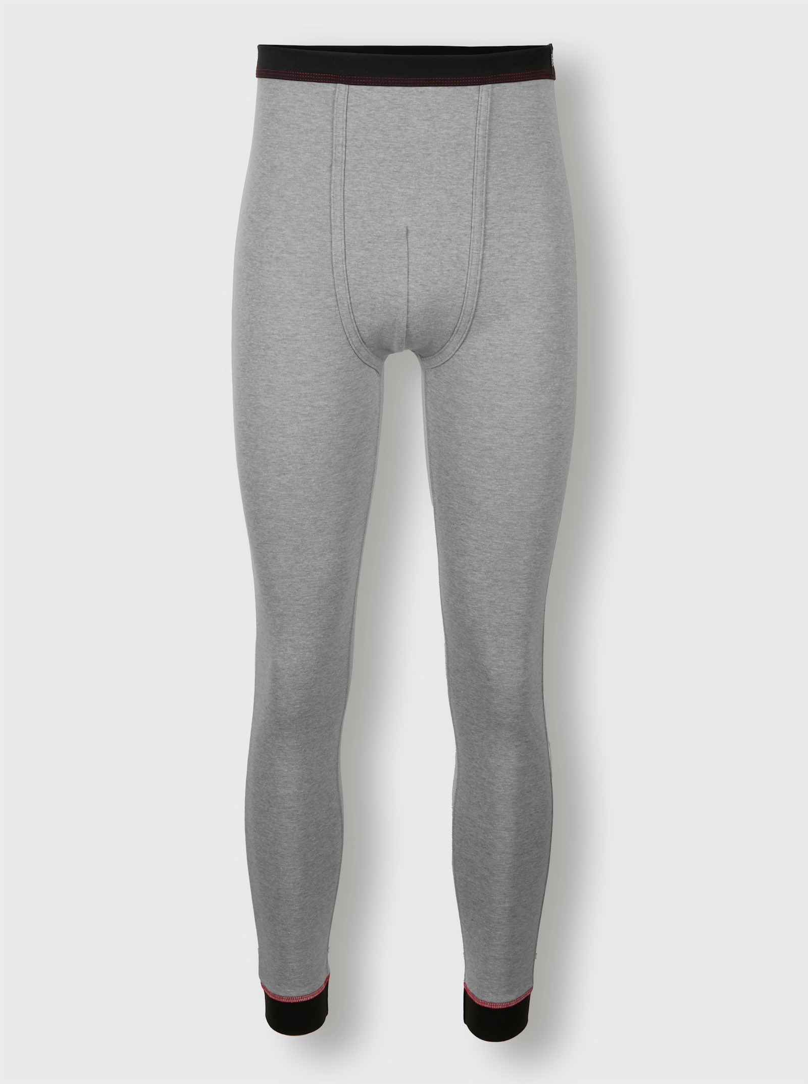 wäschepur men Herenlegging, lang - grijs gemêleerd