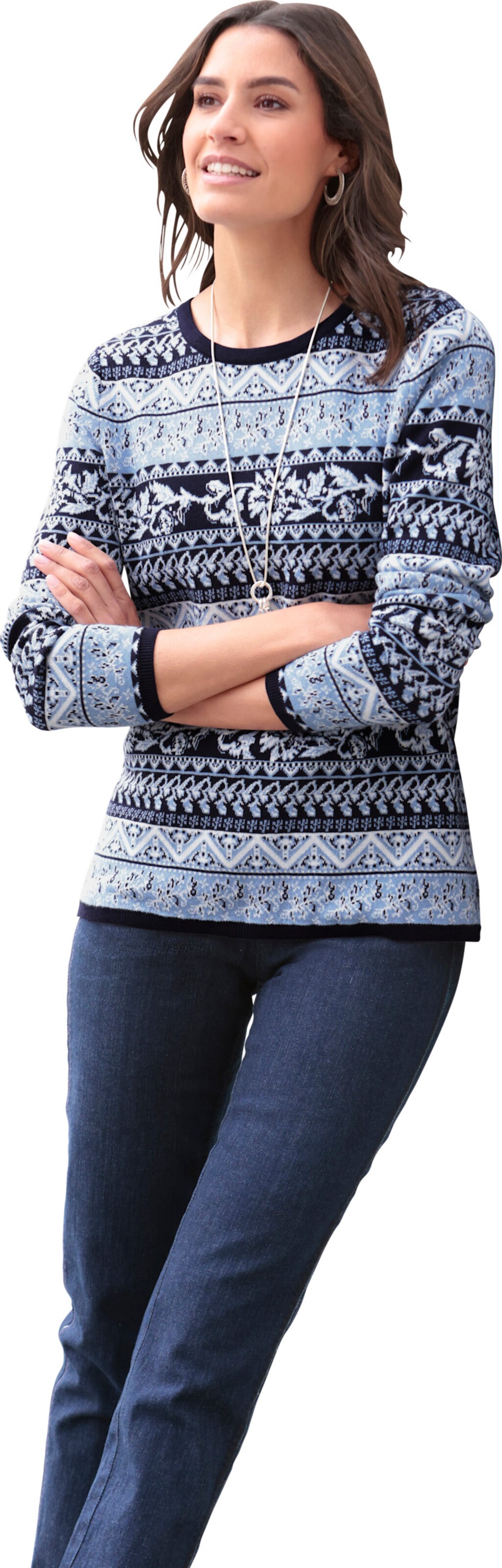 Thumbnail - Jacquardpullover