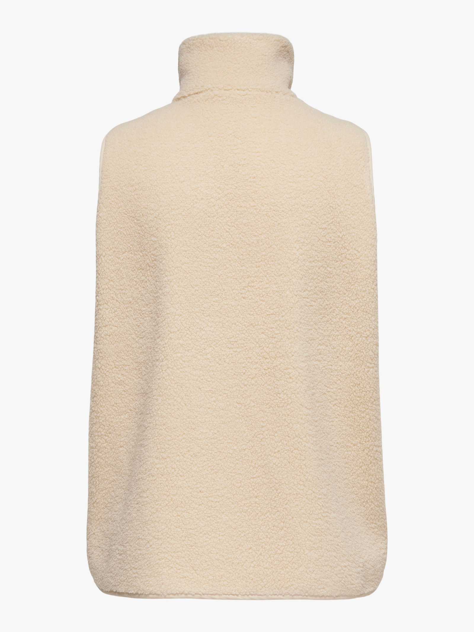 ONLY CARMAKOMA Plüschweste - oyster gray