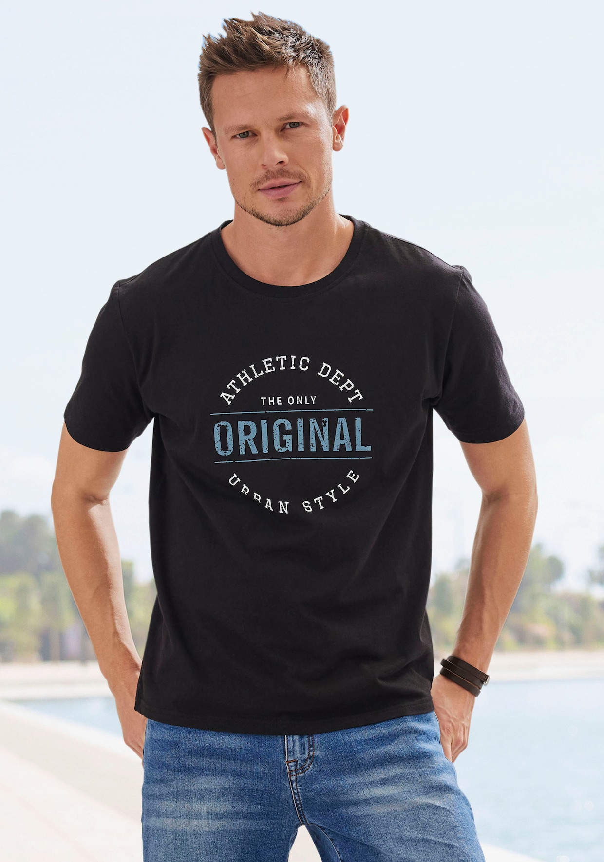 T-shirt - zwart
