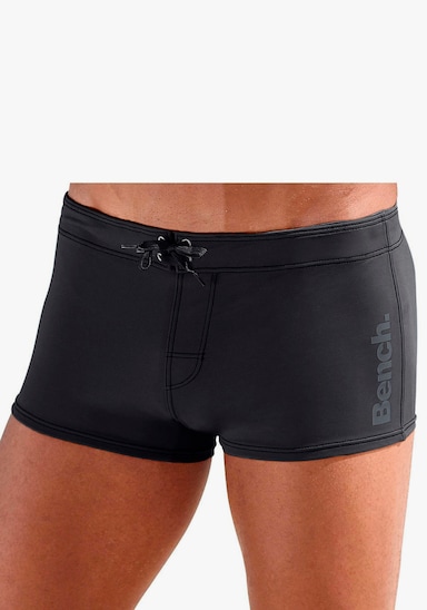 Bench. Boxer-Badehose - schwarz