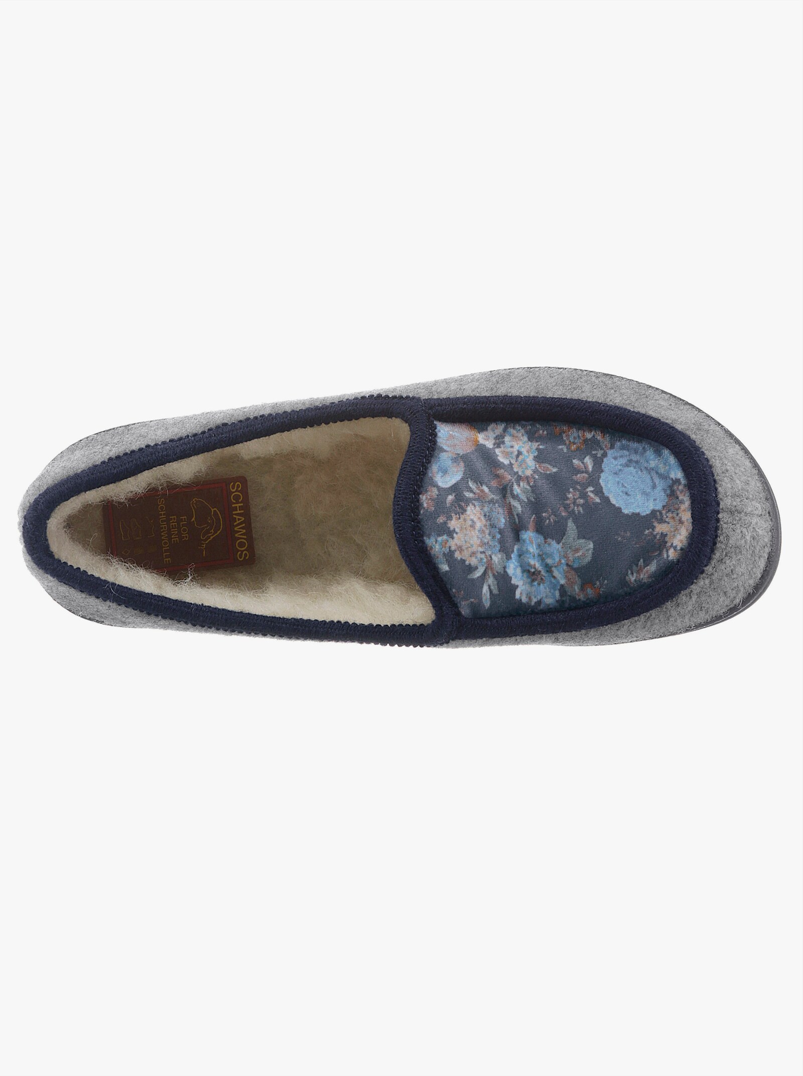Schawos Hausschuh - grau
