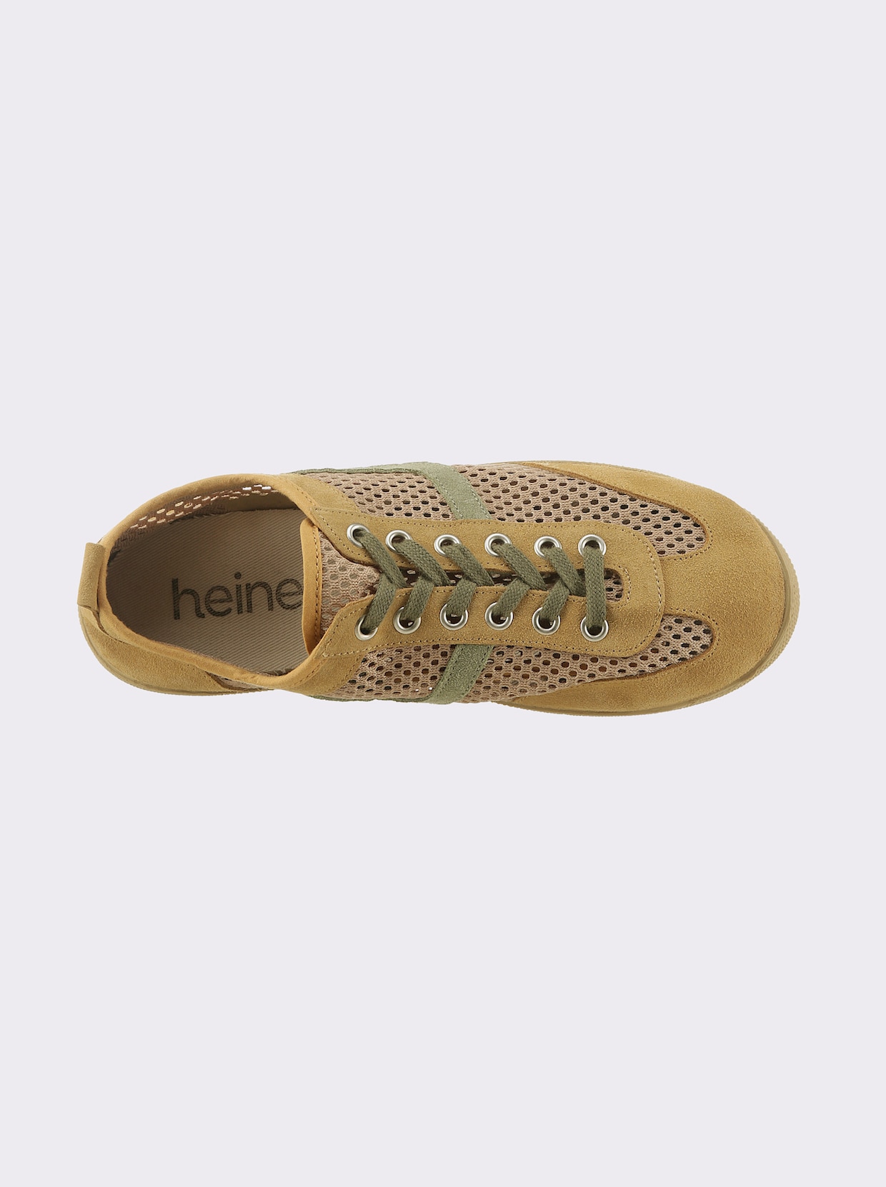 heine Sneaker - geel/kaki