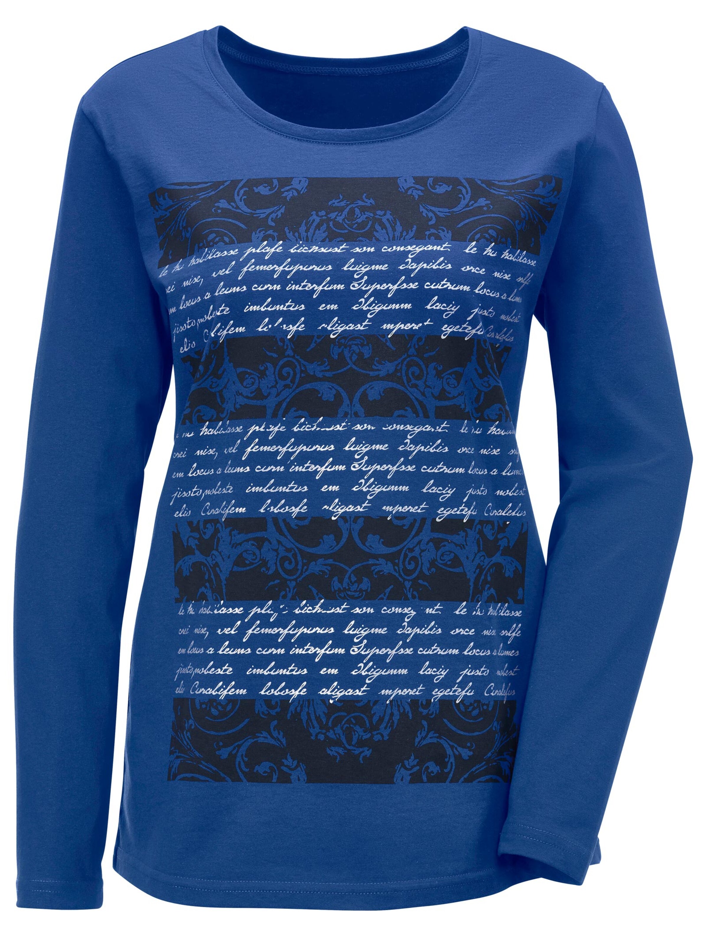 Shirt - royalblau