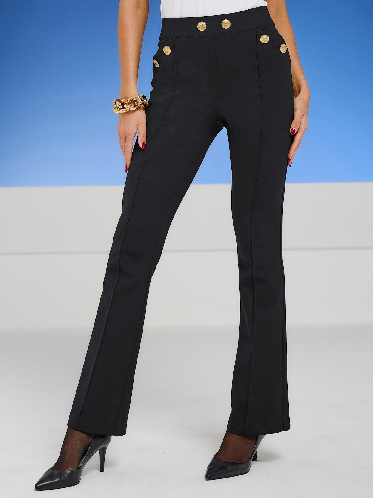 heine Pantalon - noir