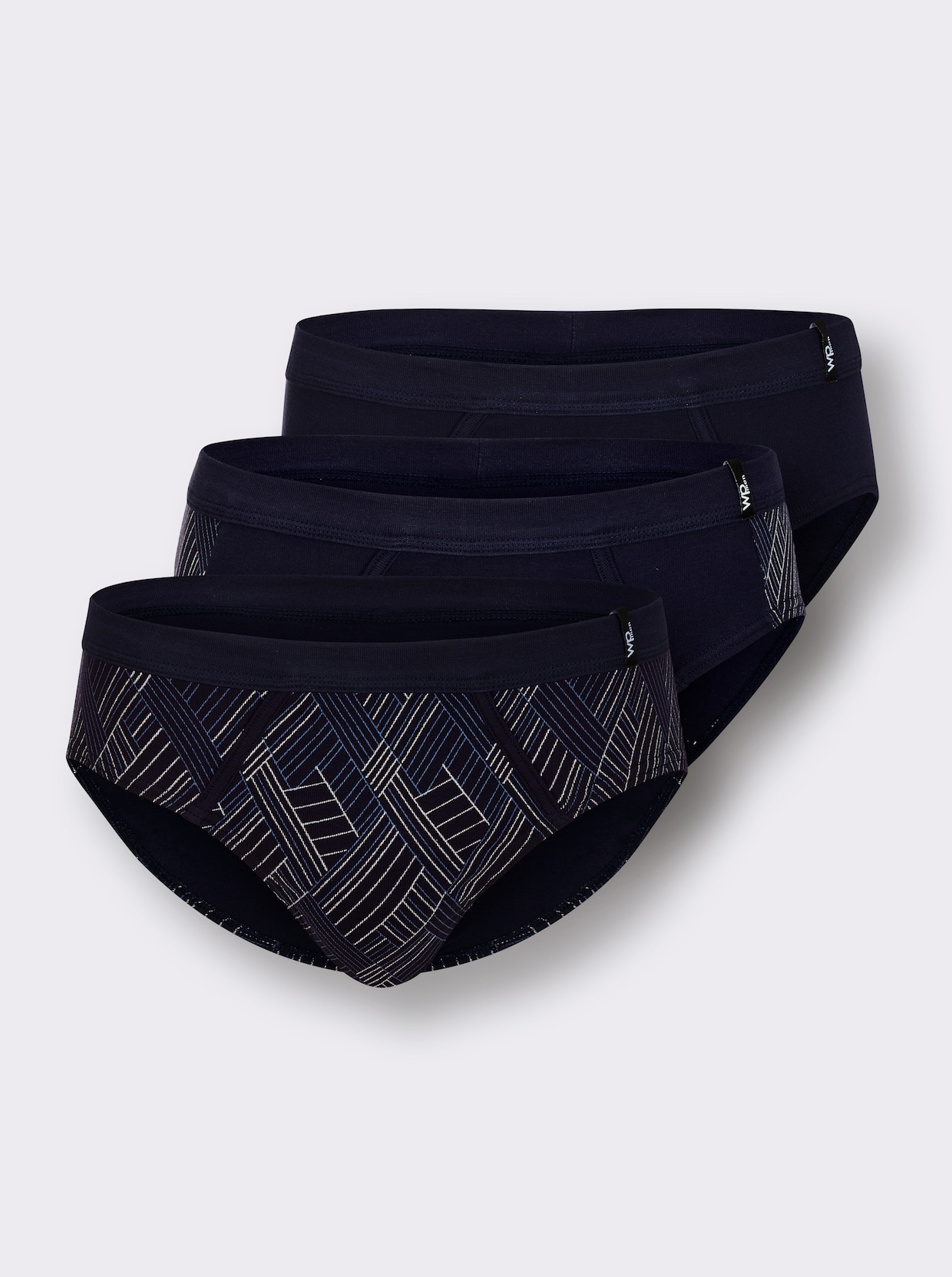 wäschepur men Slip - marine-sortiert