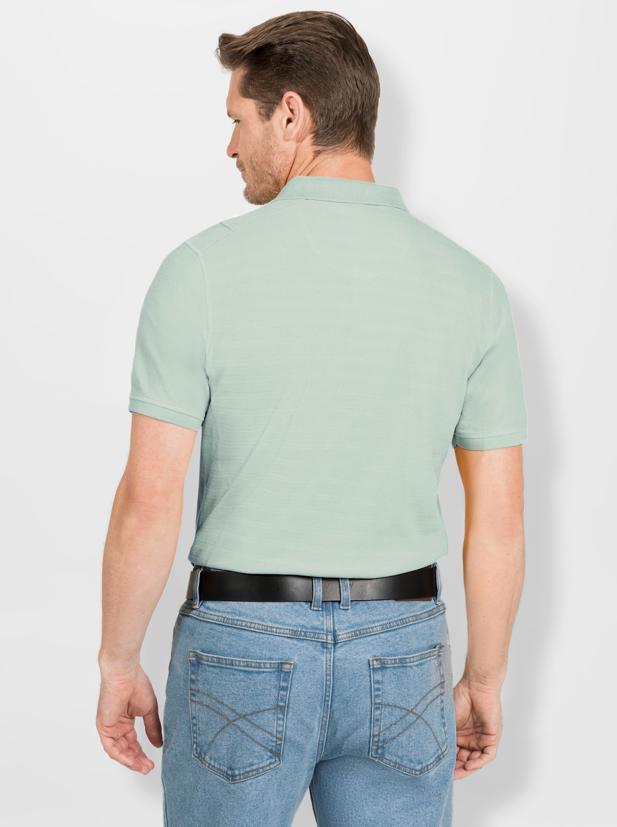 Marco Donati Shirt met korte mouwen - kalkmint