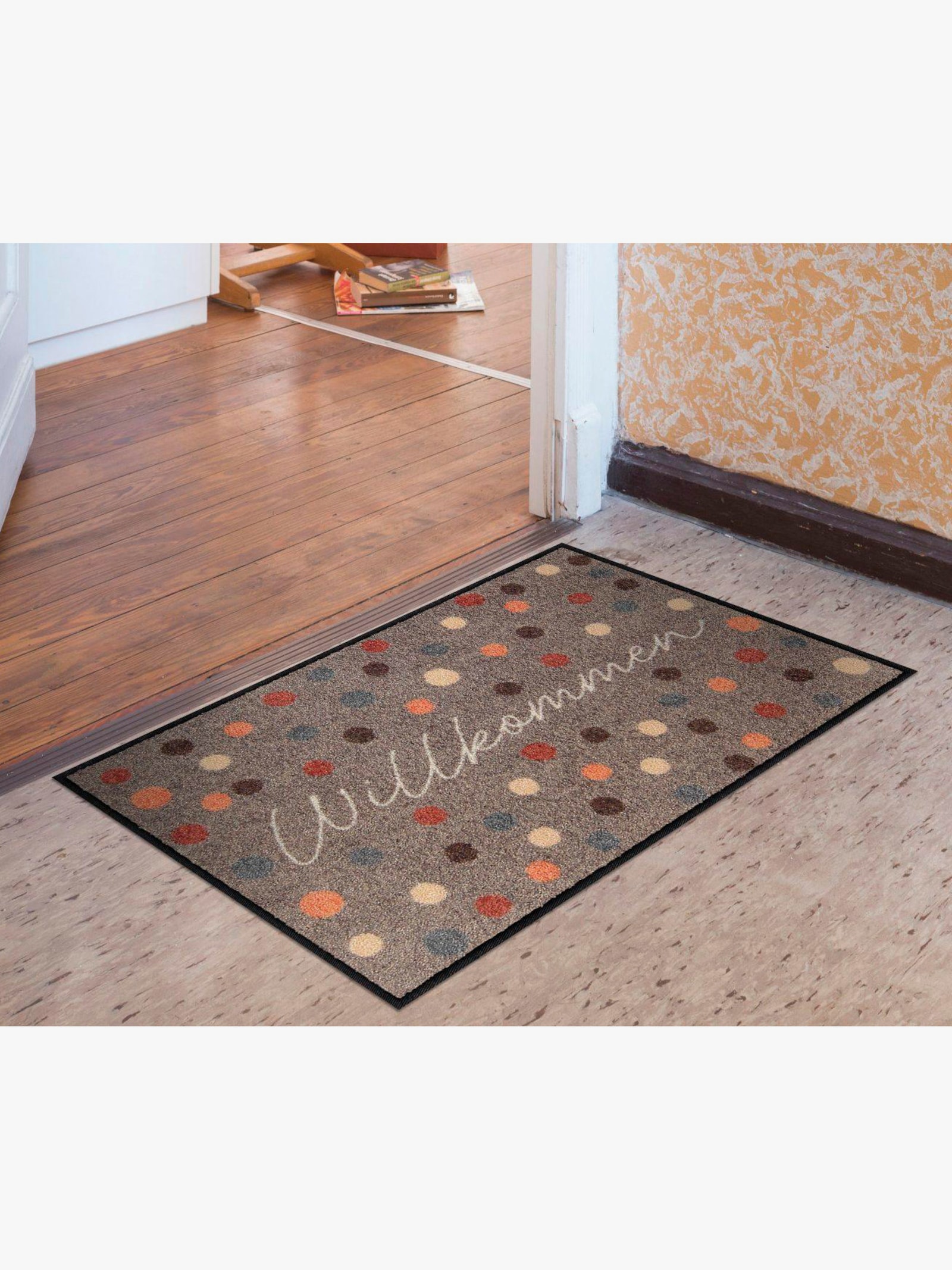 Salonloewe Fußmatte - taupe-bunt