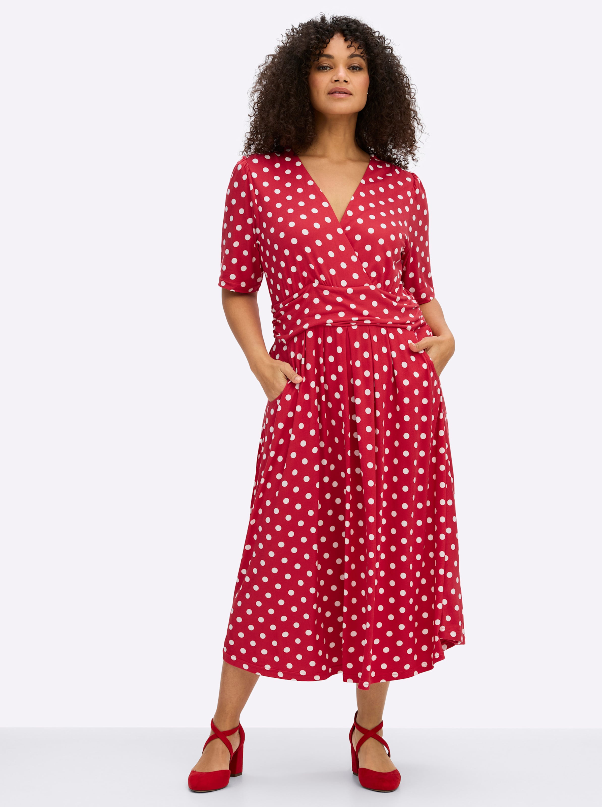 Gemustert Wie Ein Polka Kleid