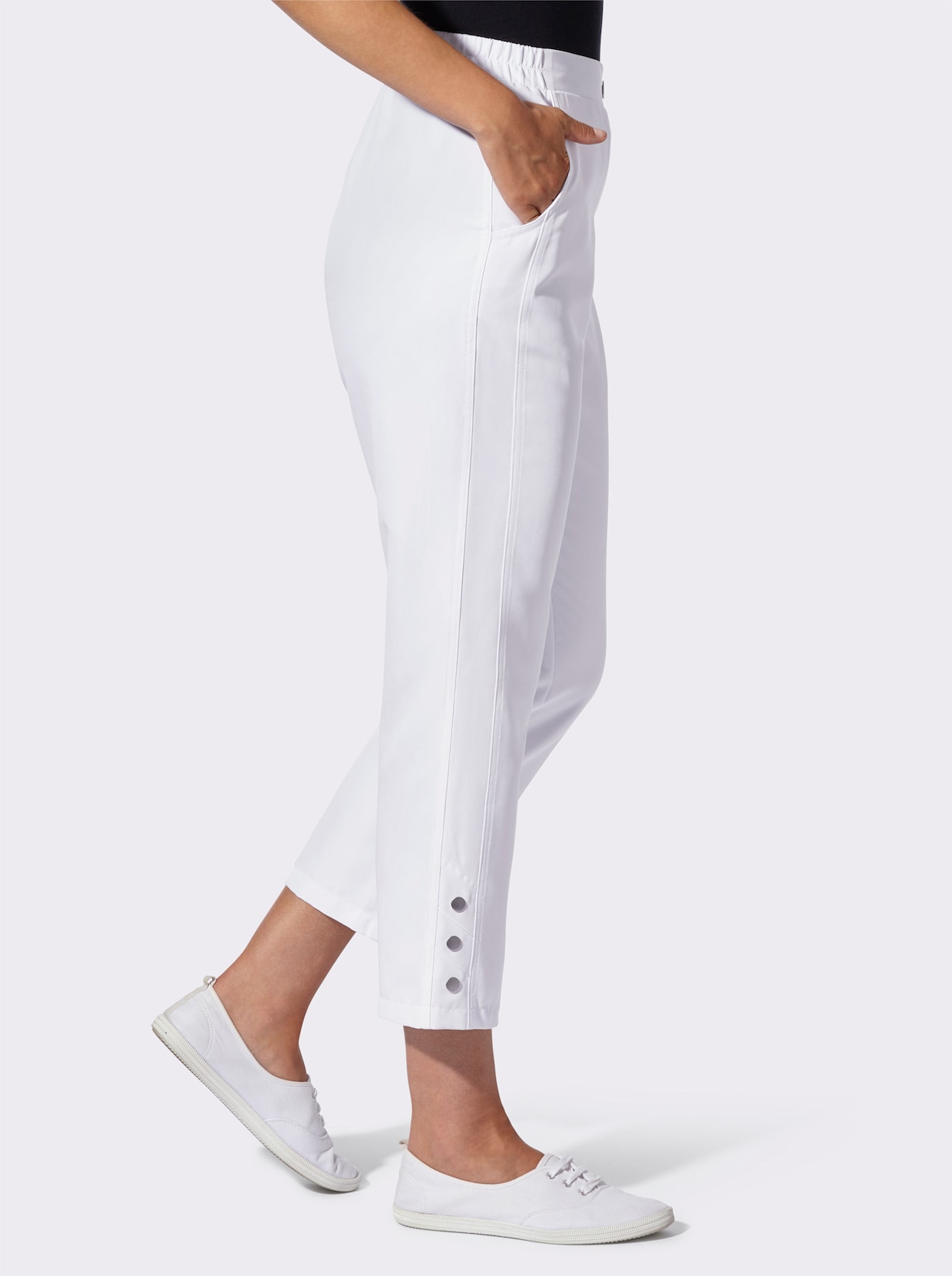 7/8-Hose - weiß