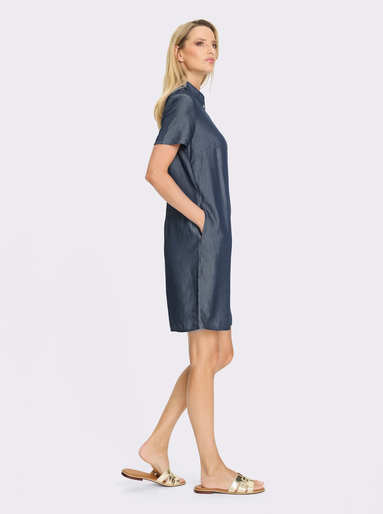 heine Polokleid - dark blue