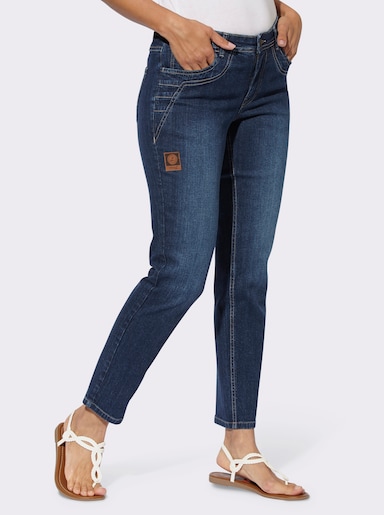 5-Pocket-Jeans - blue-stone-washed