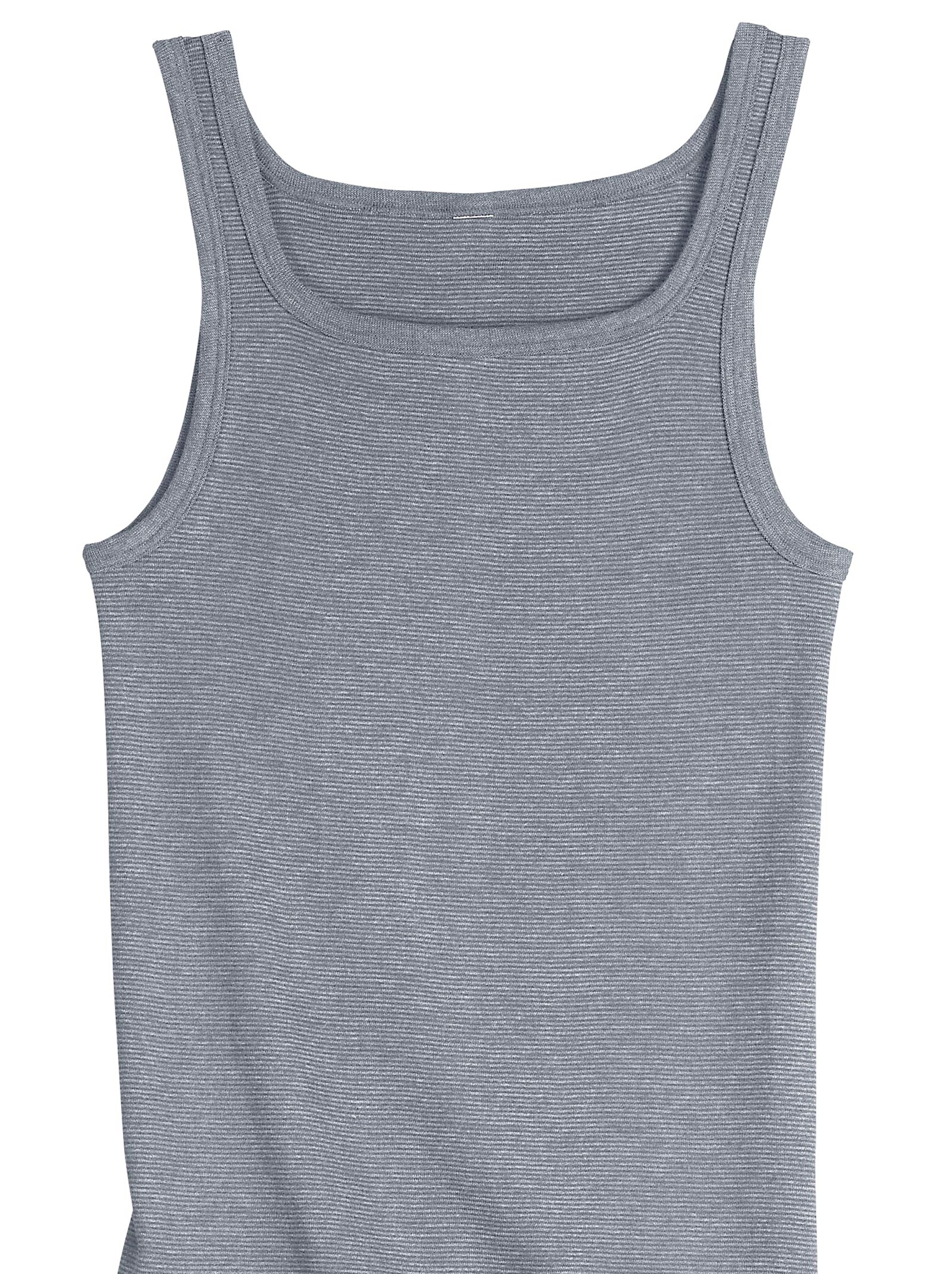 Unterhemd - grau-meliert