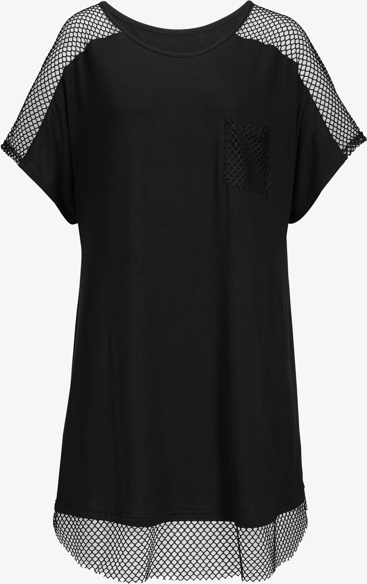 s.Oliver Lang shirt - zwart