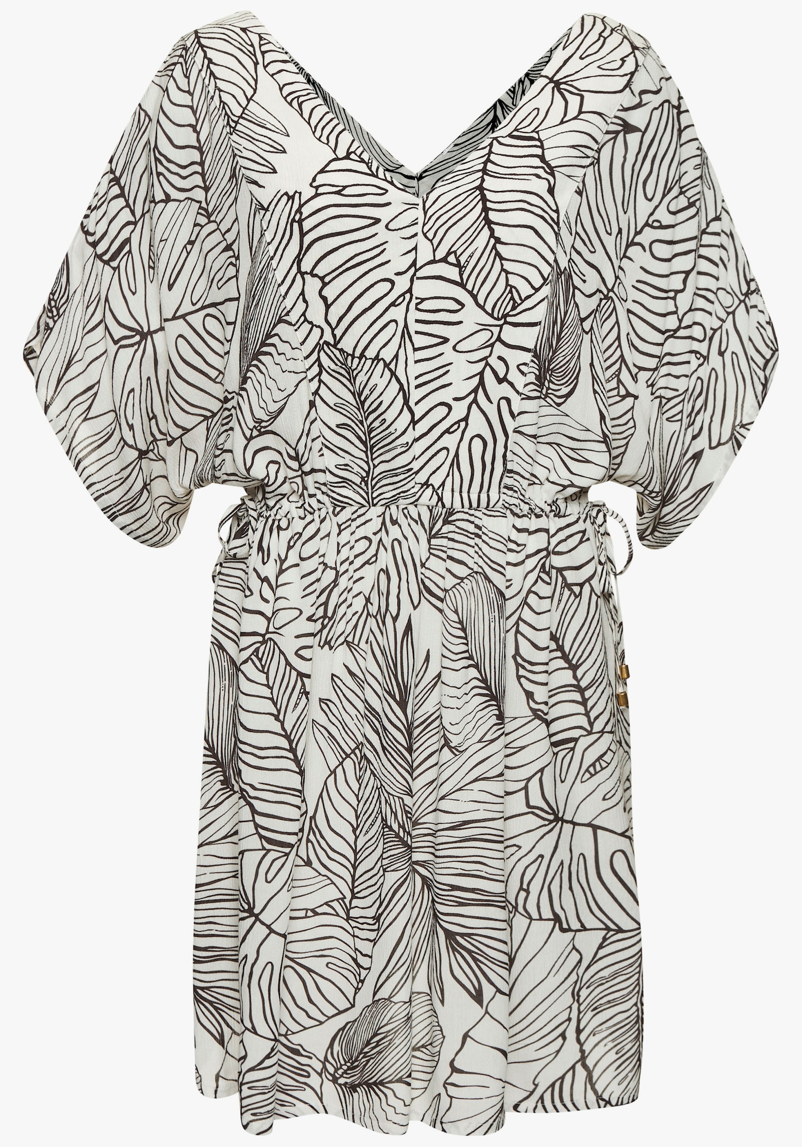 s.Oliver Longtunika - creme-schwarz