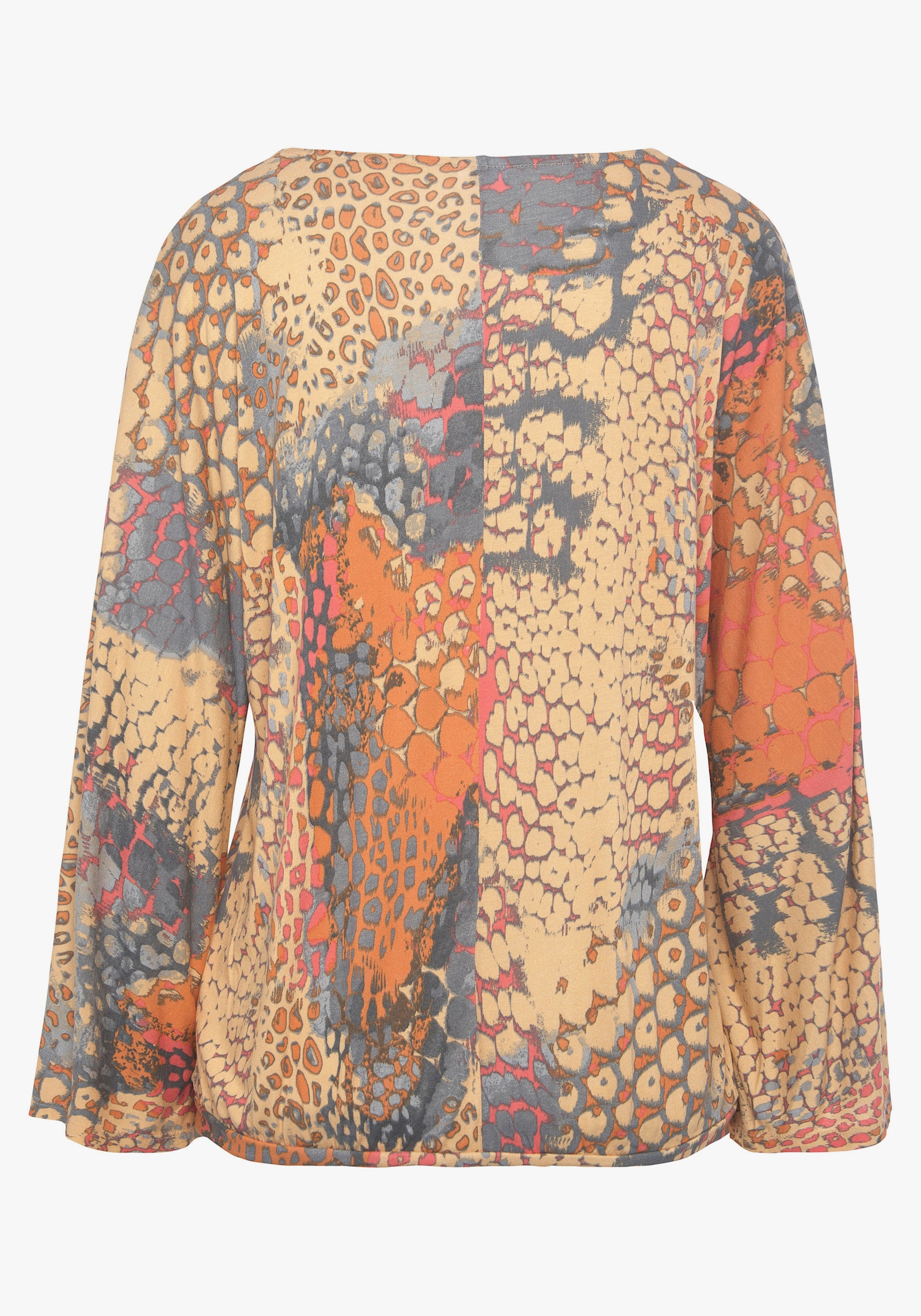 Buffalo Fledermausshirt - animal bedruckt