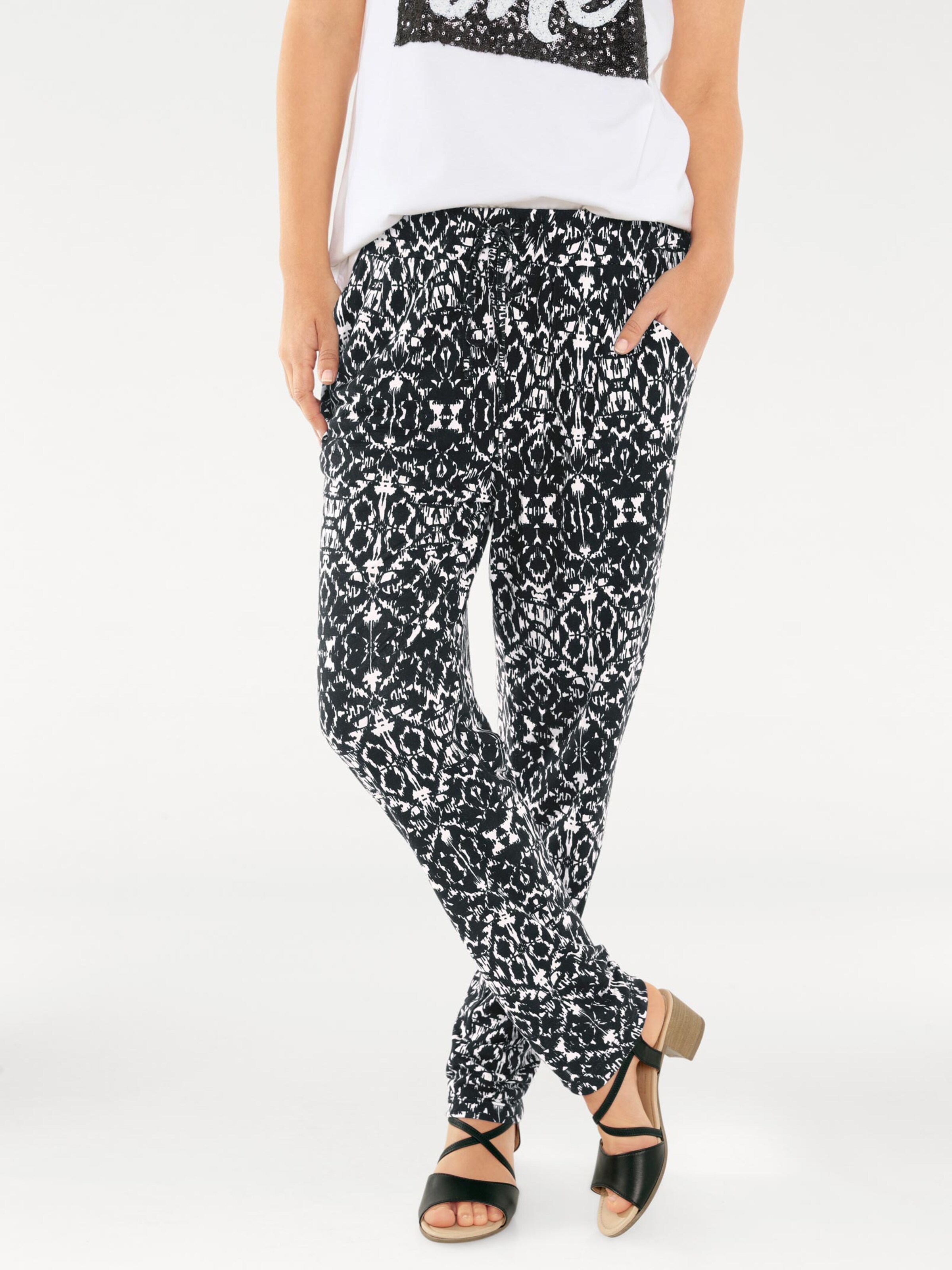 Broek met print