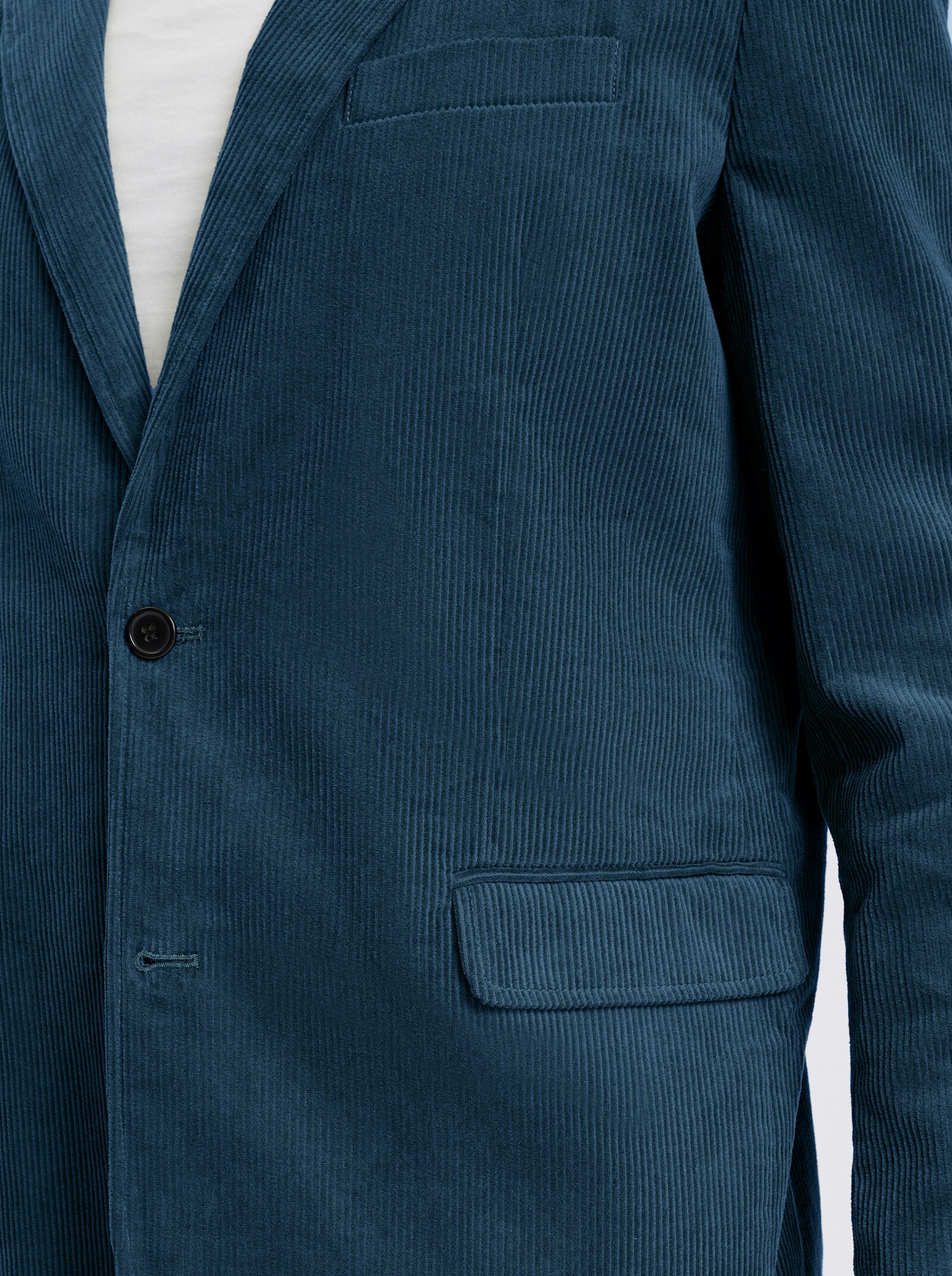 Marco Donati Sakko aus Cord, reine Baumwolle - dunkelblau