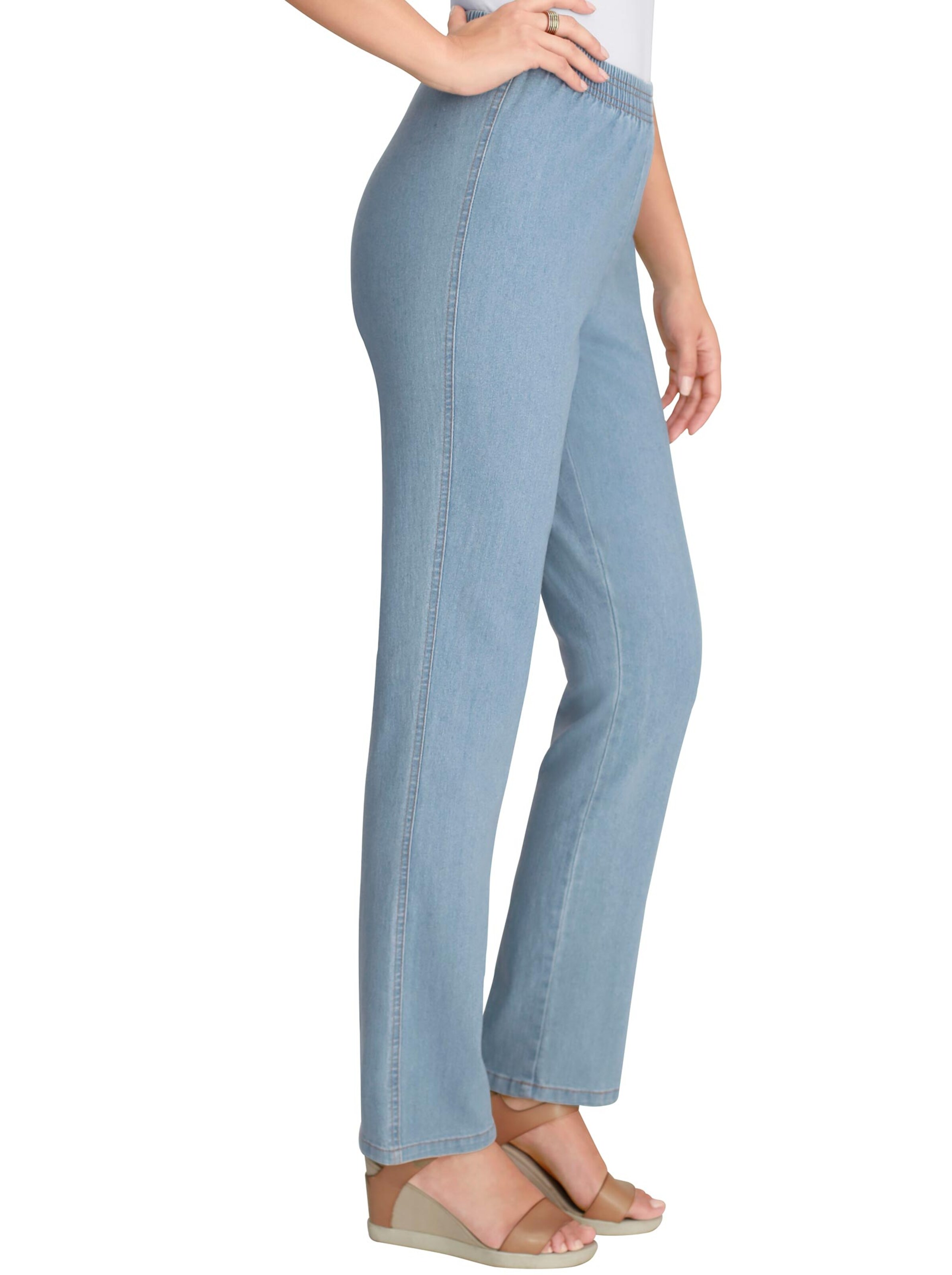 Jeans - blue-bleached