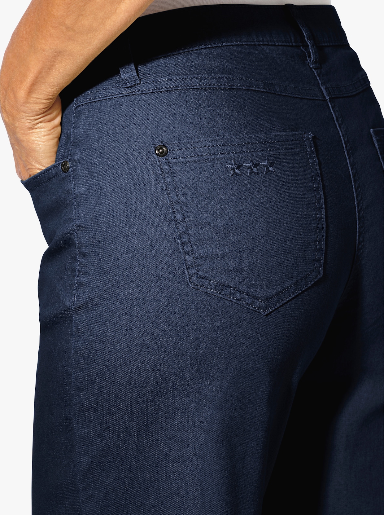 Culotte - darkblue-stone-washed