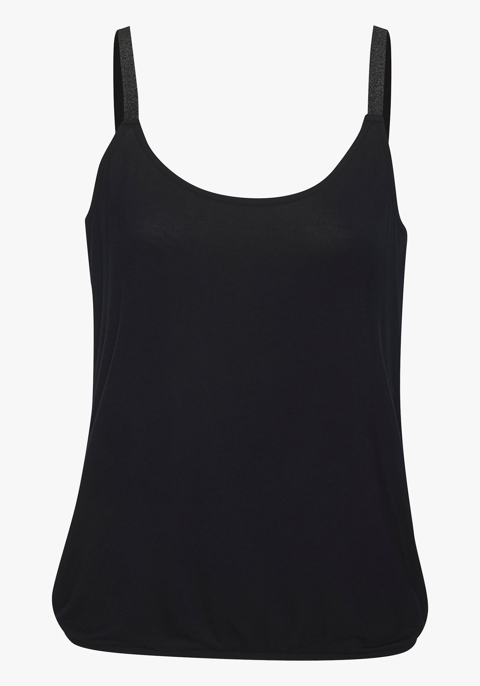 Vivance Trägertop - taupe, schwarz