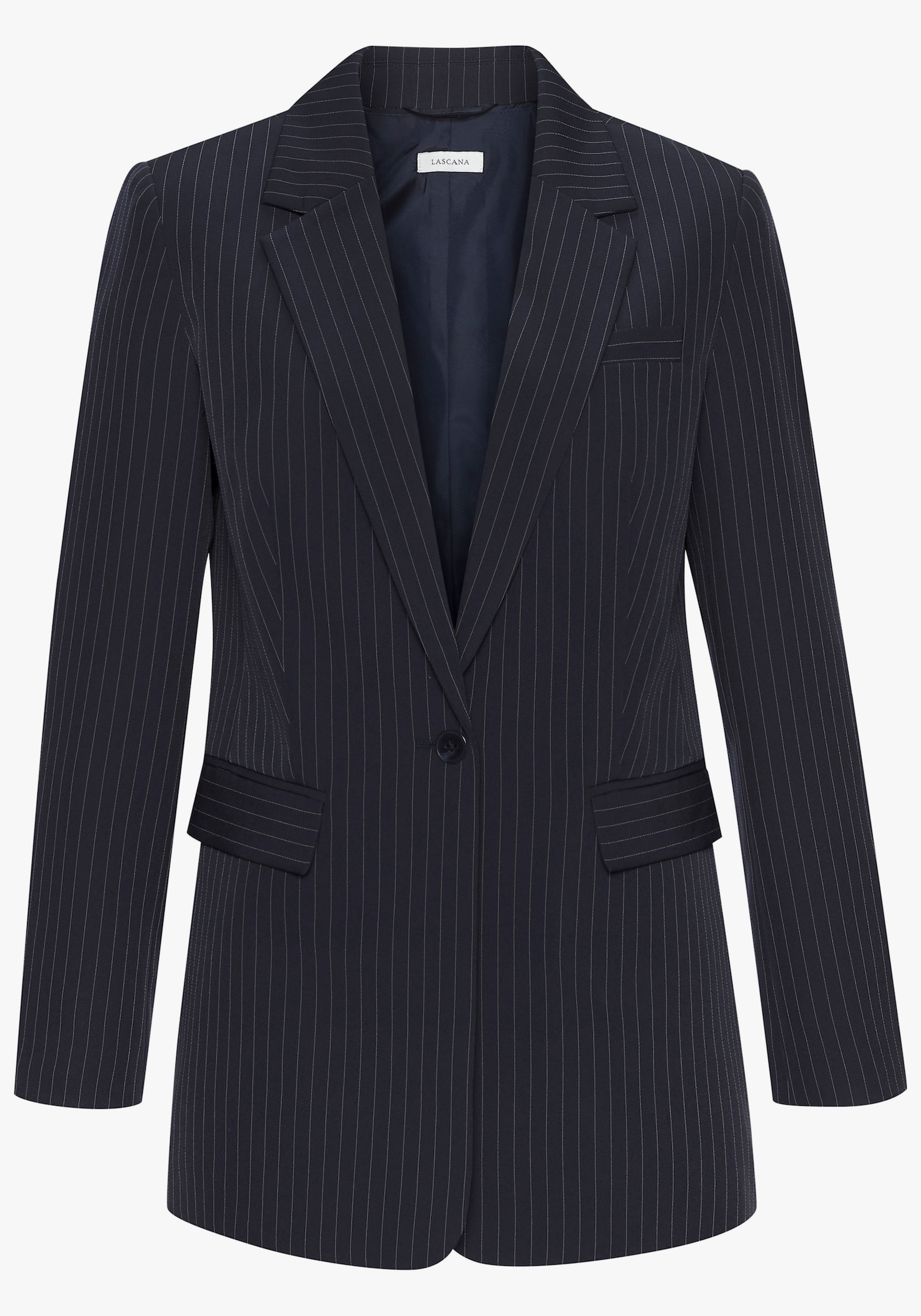LASCANA Jackenblazer - marine-creme gestreift