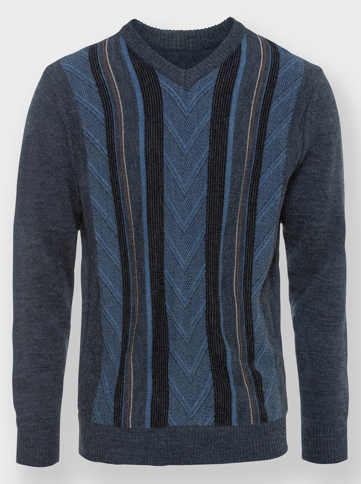 Marco Donati Pullover - marine gemêleerd