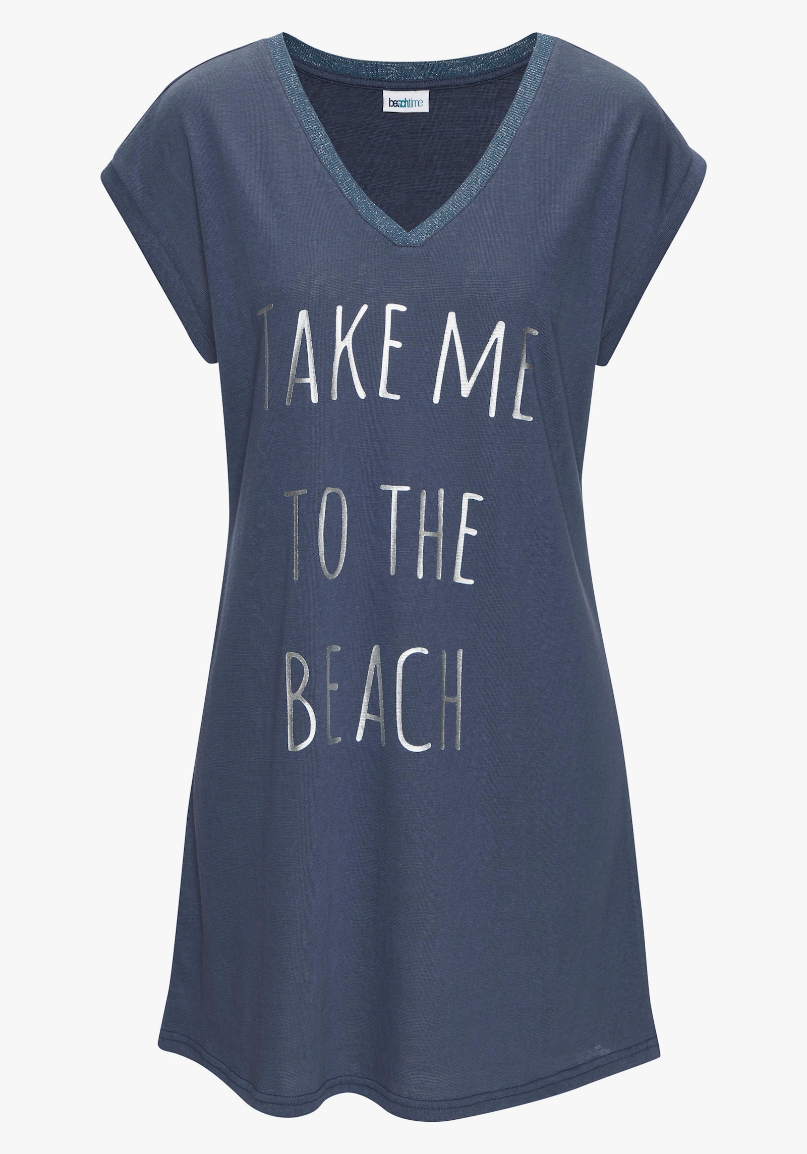 Beachtime Longshirt - rauchblau