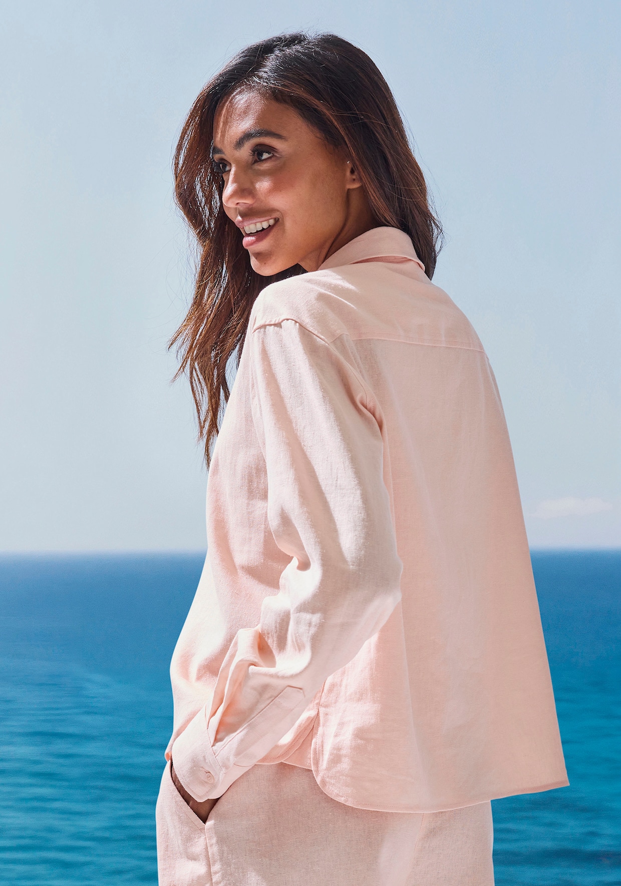 Buffalo Overhemdblouse - apricot