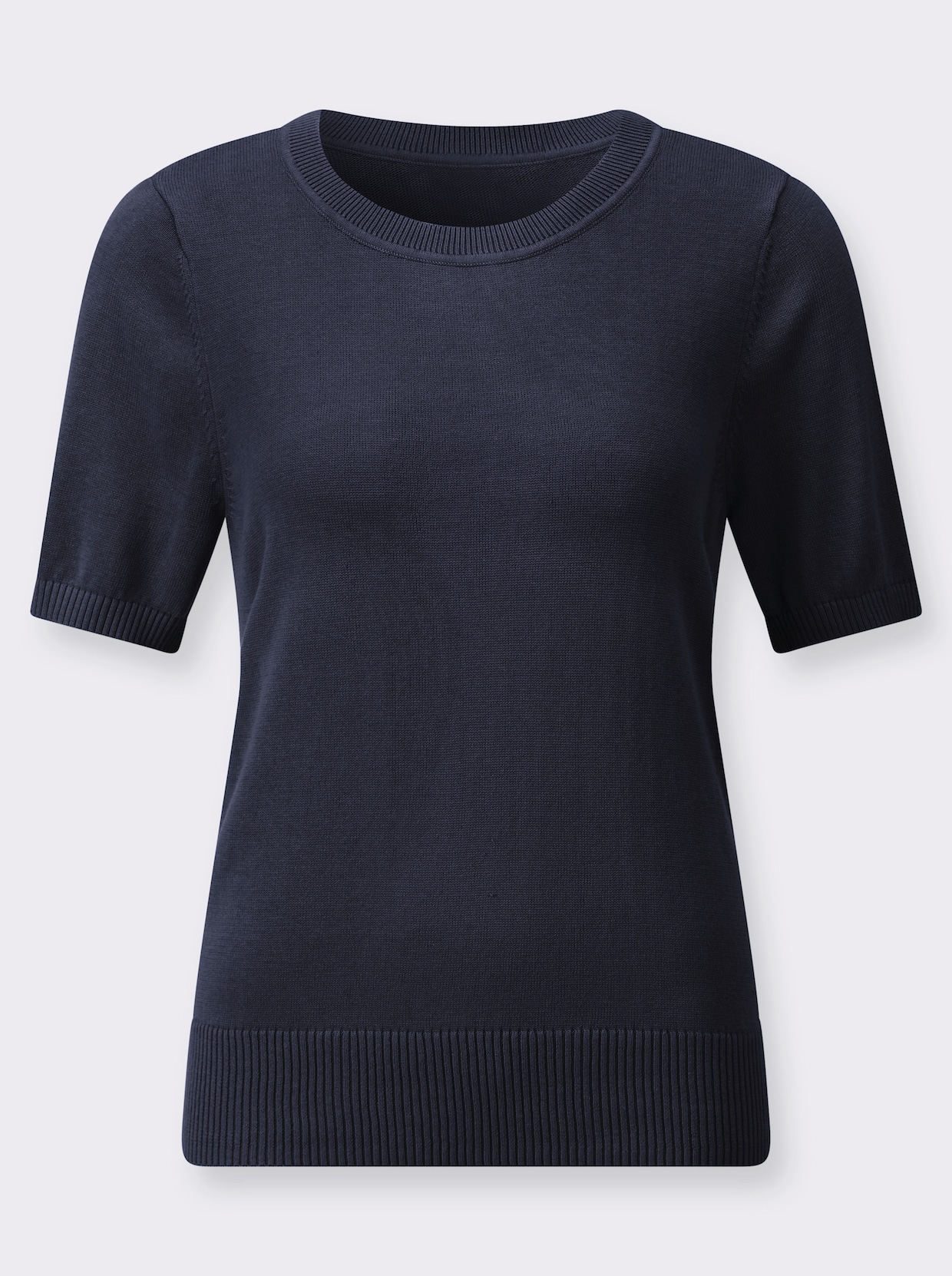 Baumwollpullover - marine