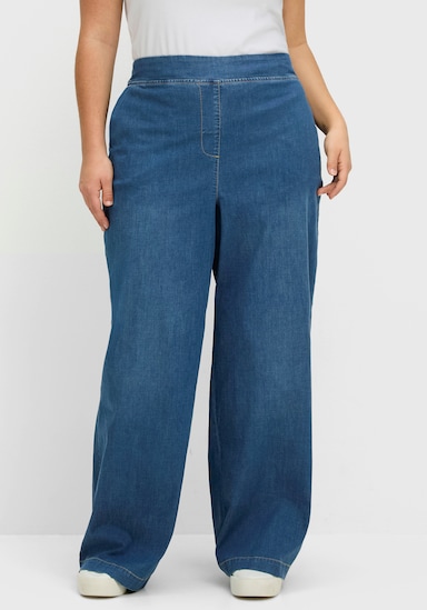 sheego Schlupfjeans - blue denim