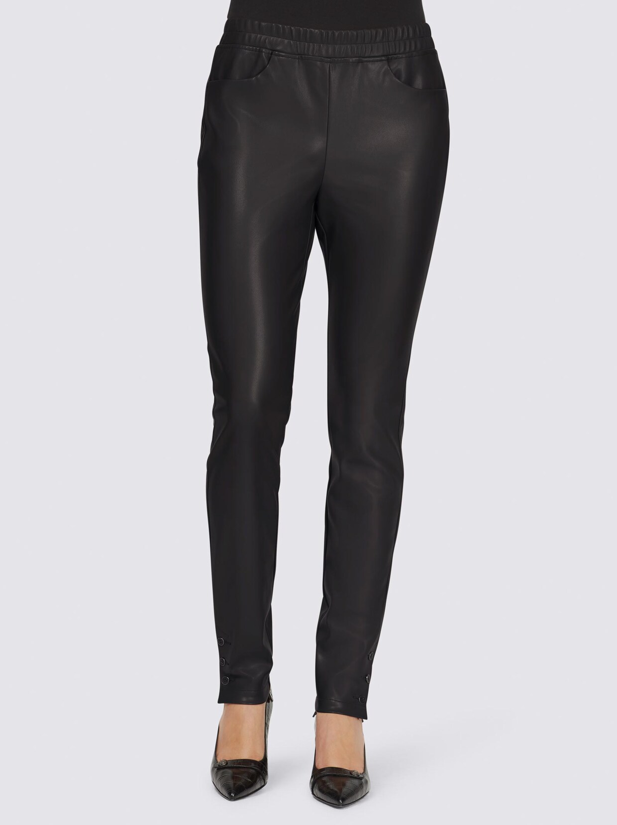 Ashley Brooke Legging - zwart