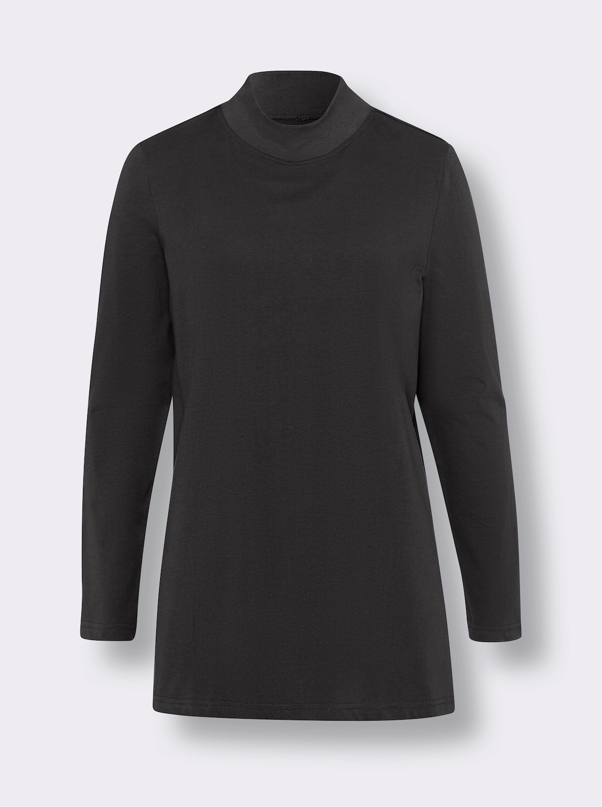 Longshirt - schwarz