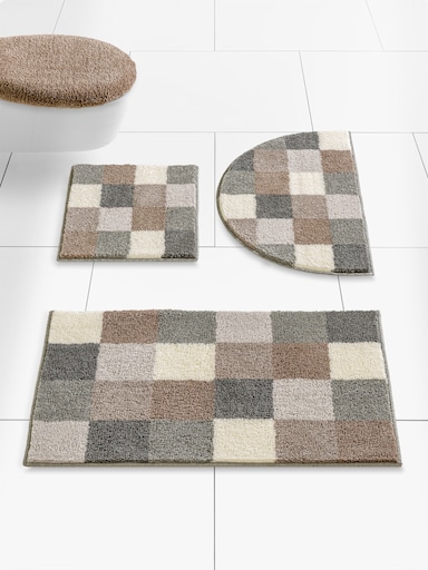 Grund Badematte - grau-taupe