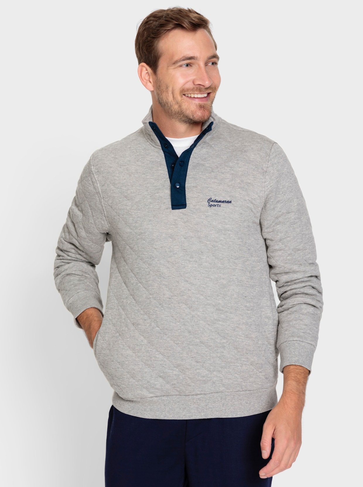 Catamaran Sports Sweatshirt - grau-meliert