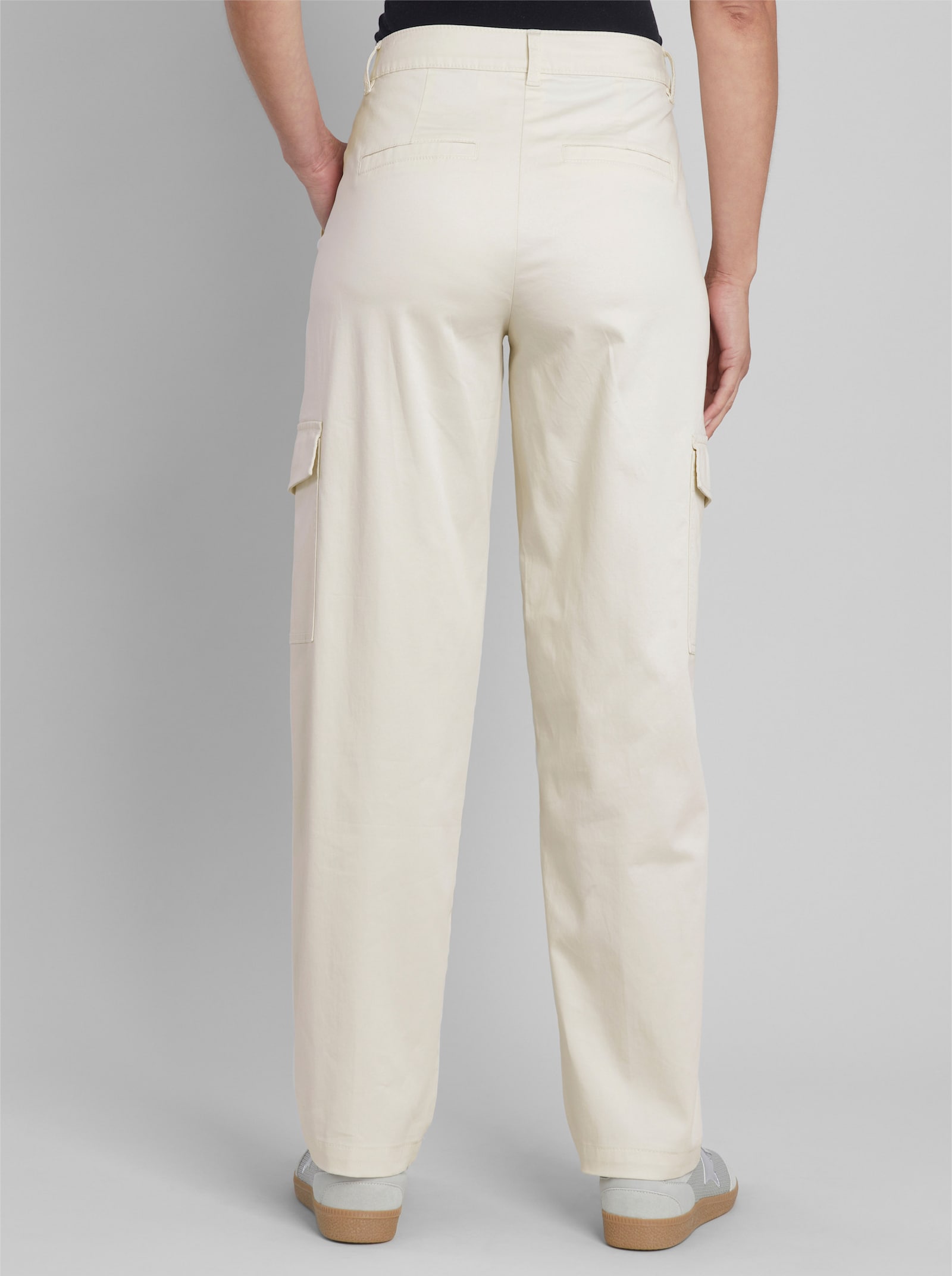 heine Cargohose mit aufgesetzten Taschen - champagner